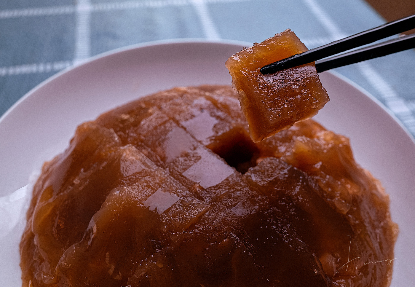 不得不吃的过年菜---好吃又劲道的蒸碗焖子