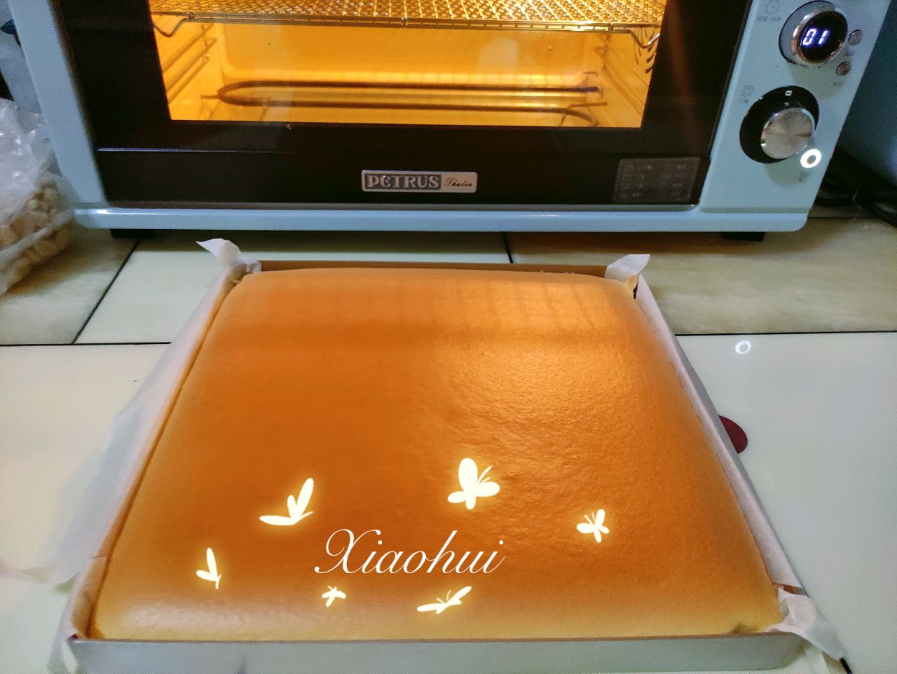 不掉皮不开裂-原味蛋糕卷