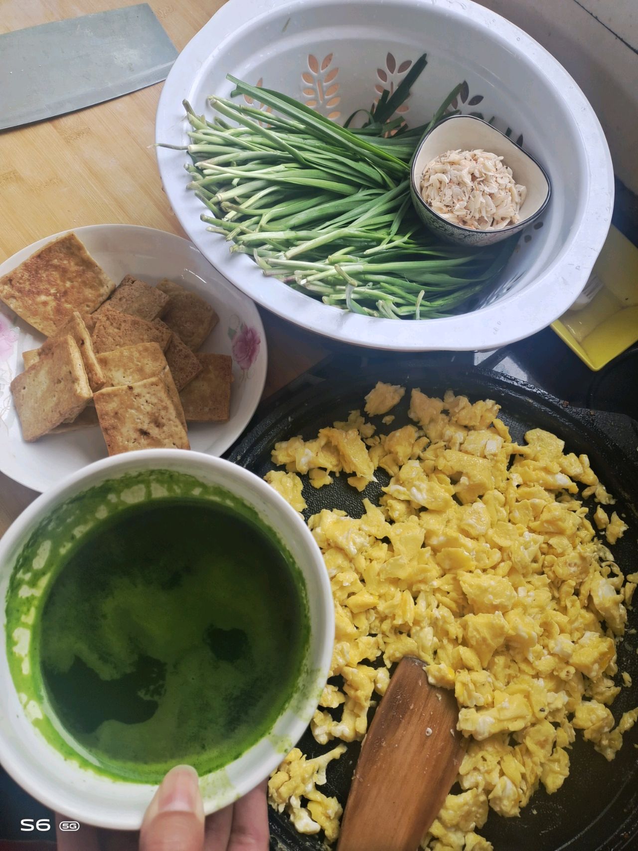 补钙的素馅饺子