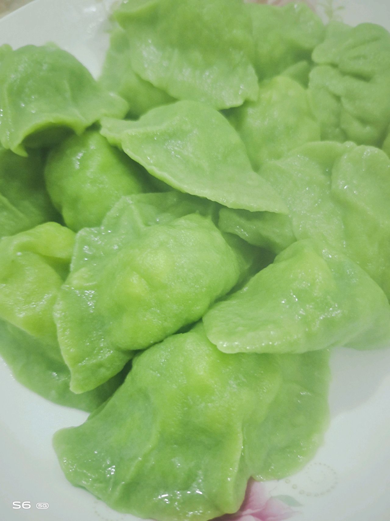 补钙的素馅饺子