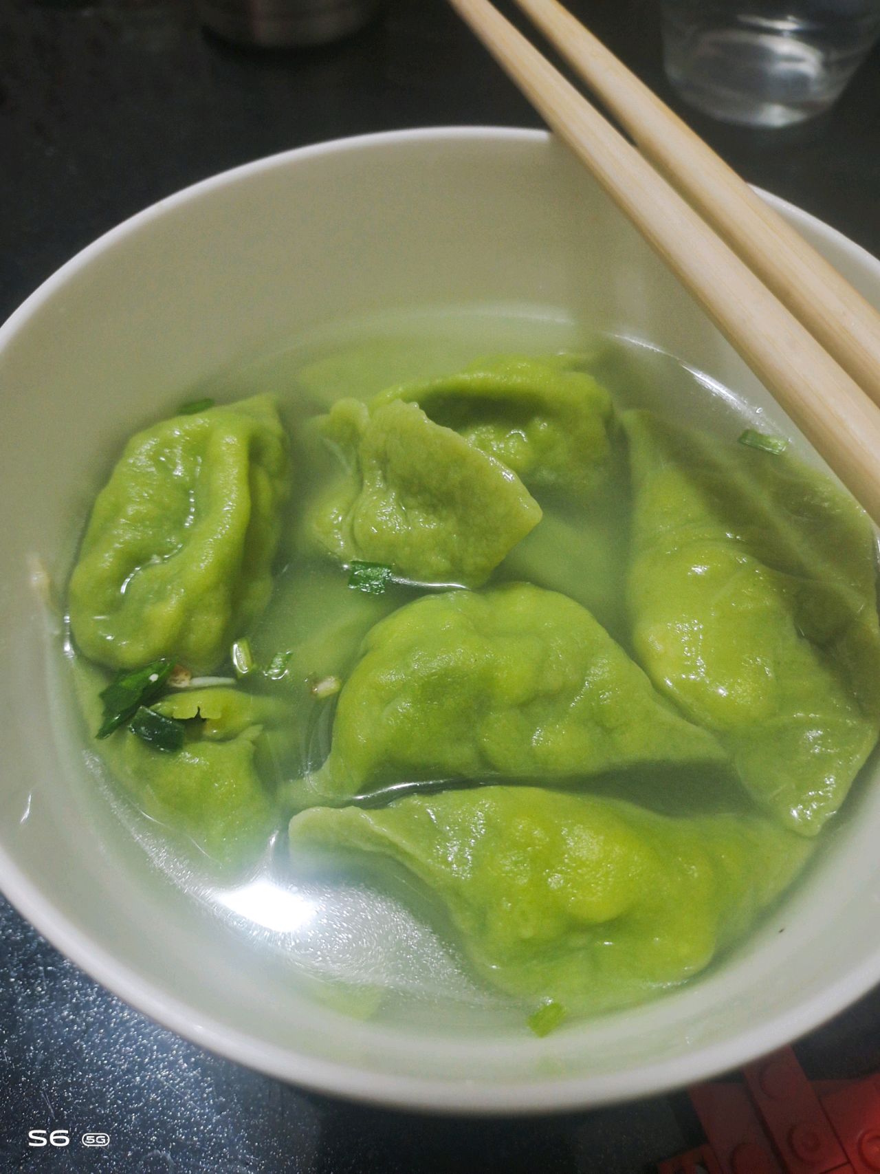 补钙的素馅饺子