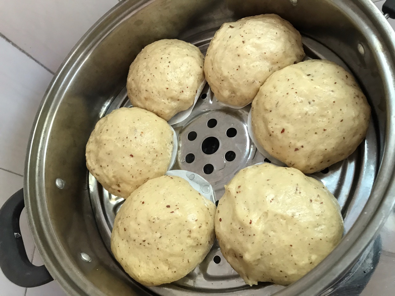 不回缩的红枣红糖馒头