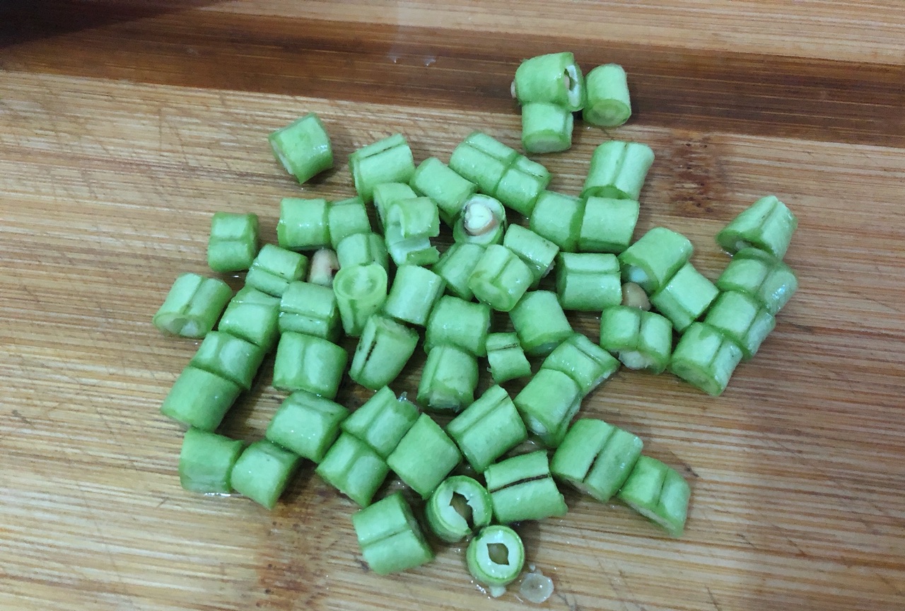 不加盐爆好吃的～橄榄菜炒饭
