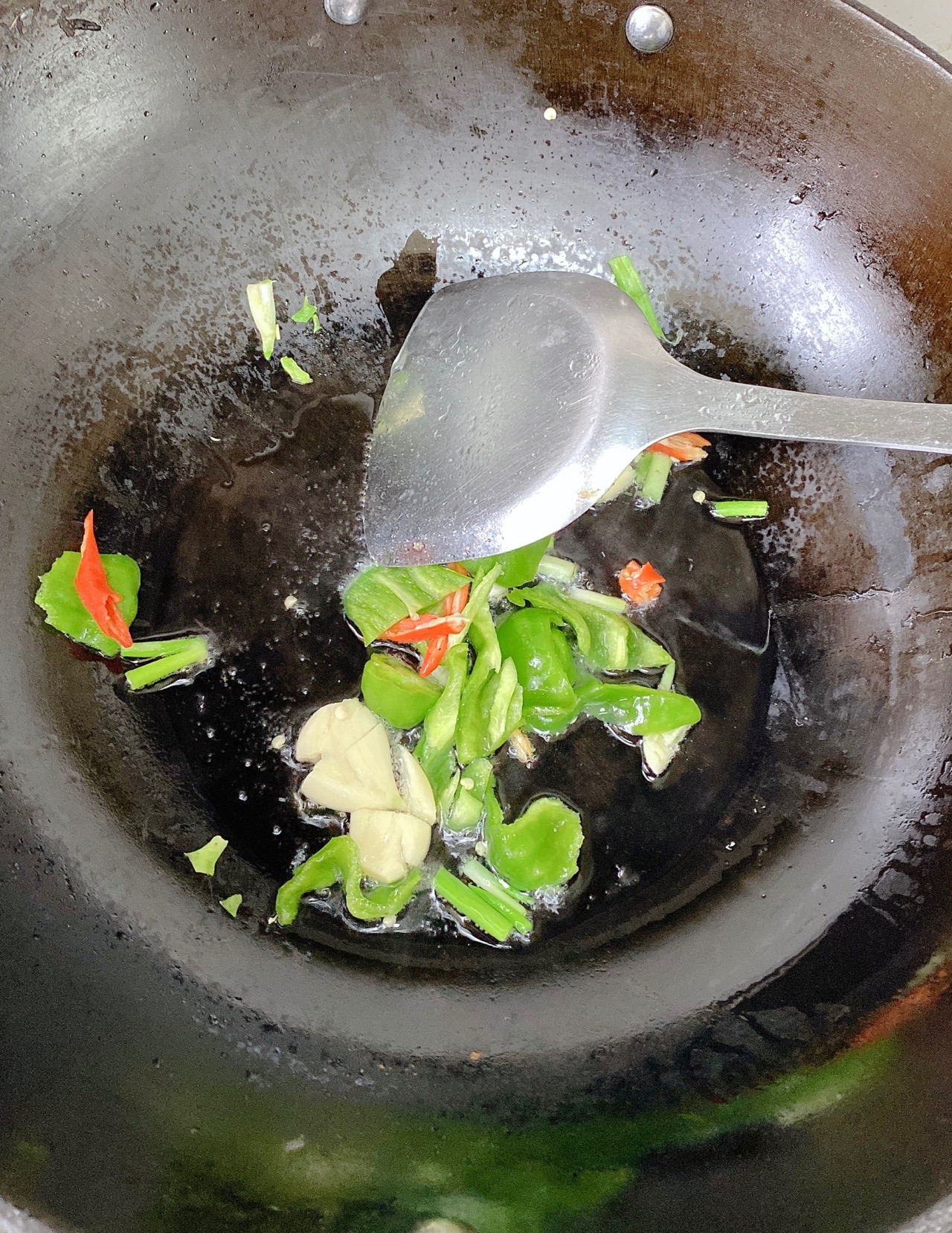 不加盐的培根虾糕