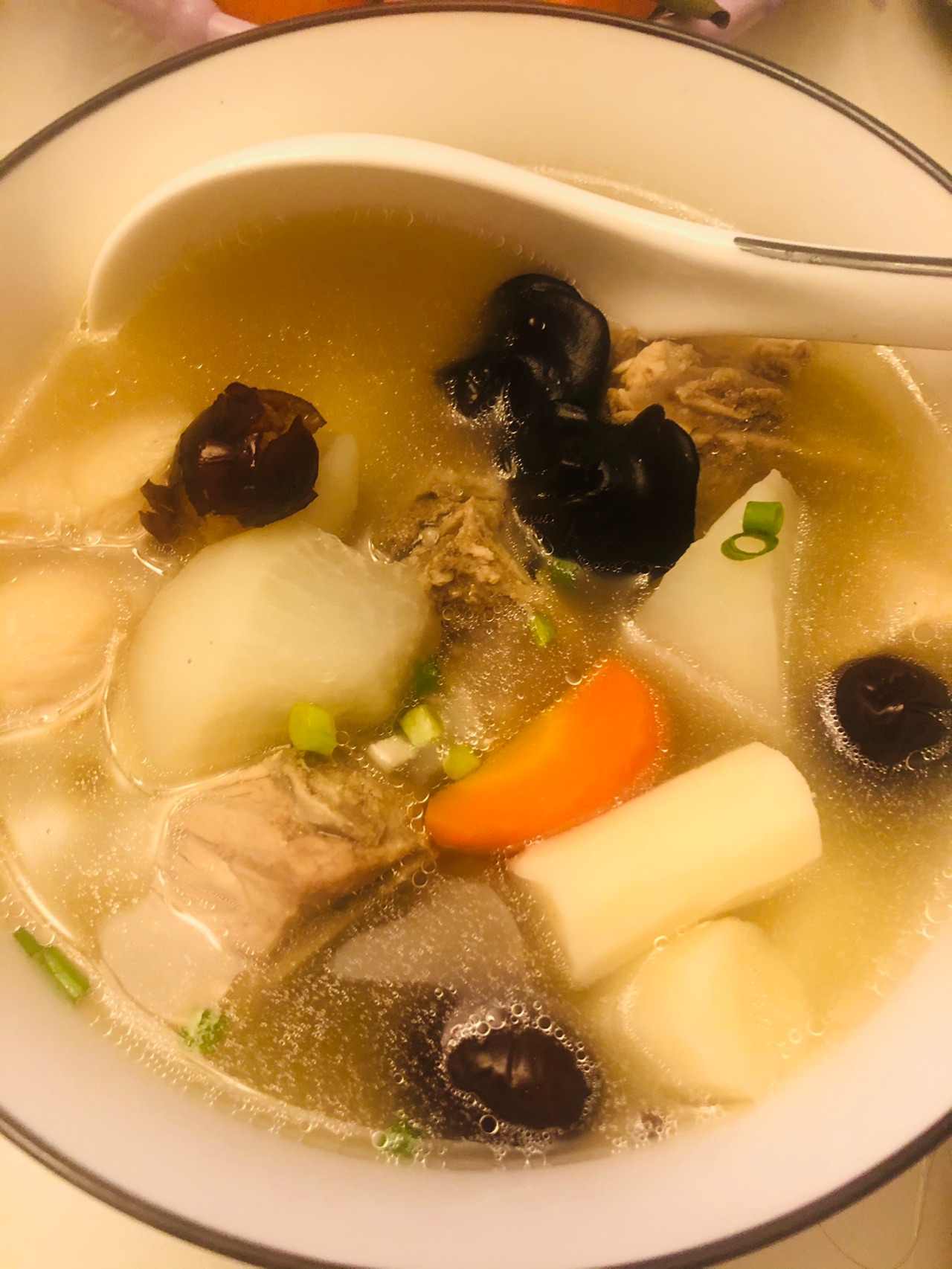 不加油的排骨汤