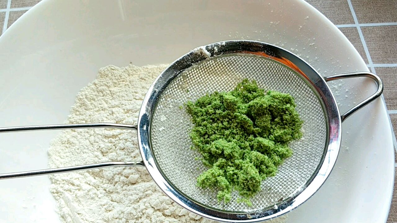 不可缺少的年饼 青豆饼