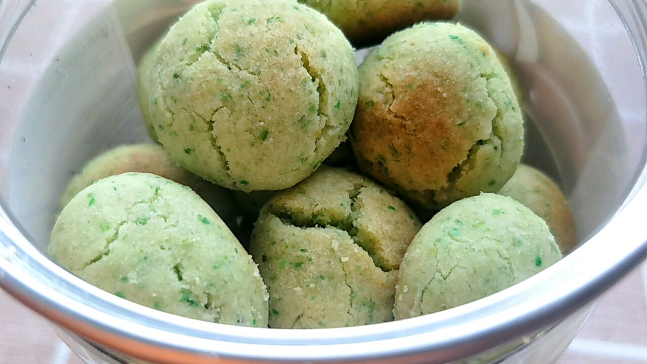 不可缺少的年饼 青豆饼