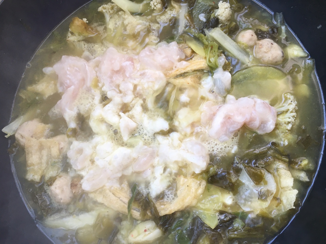 不辣不酸酸菜鱼