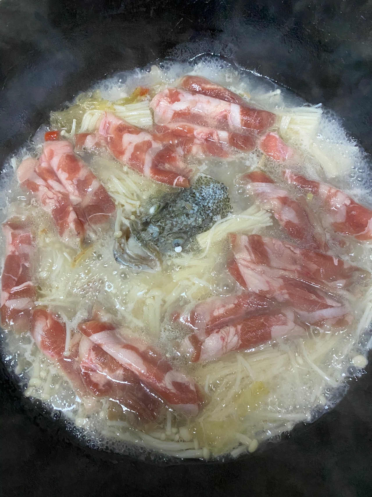不剩一口汤的鱼羊鲜