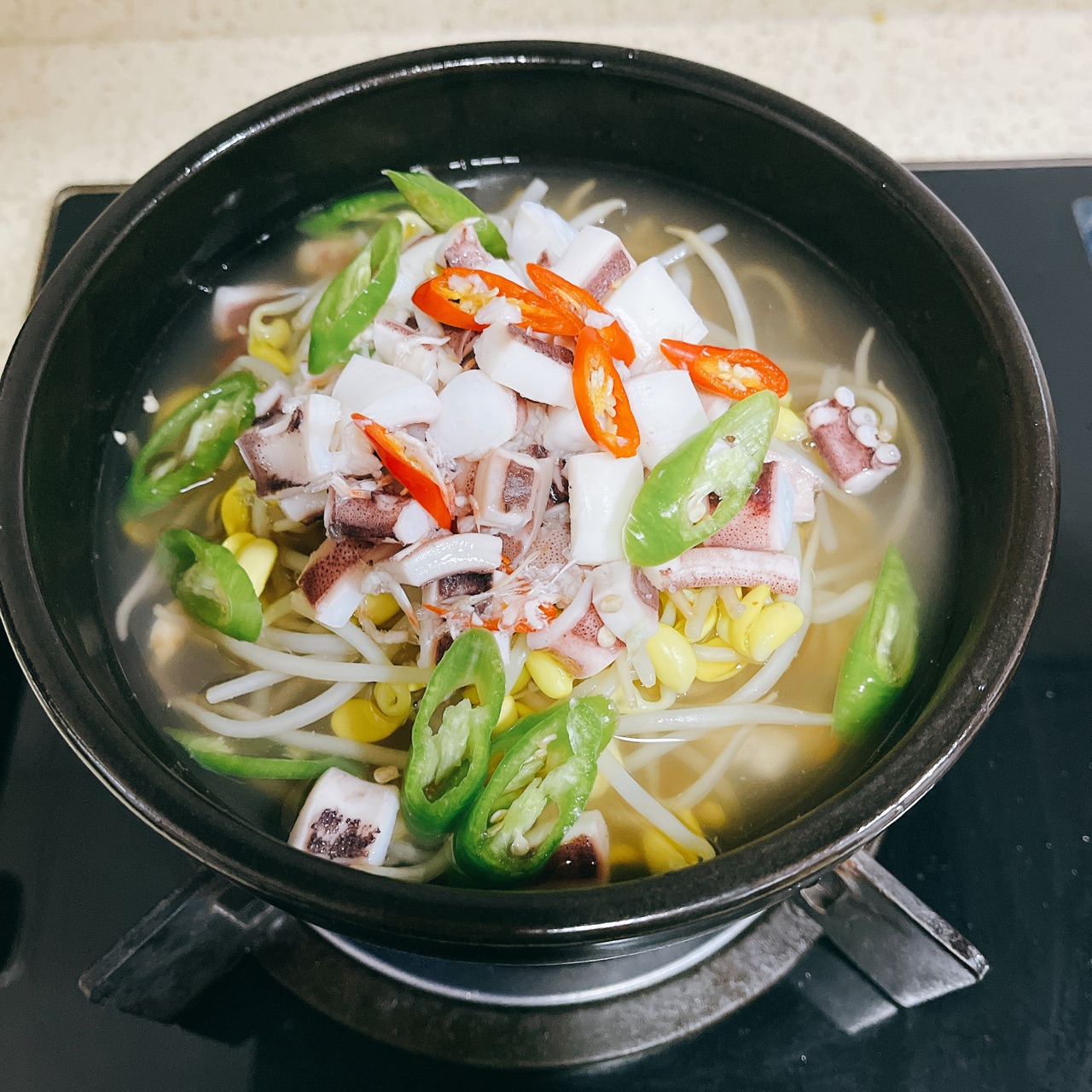 不失风味的韩式豆芽汤饭