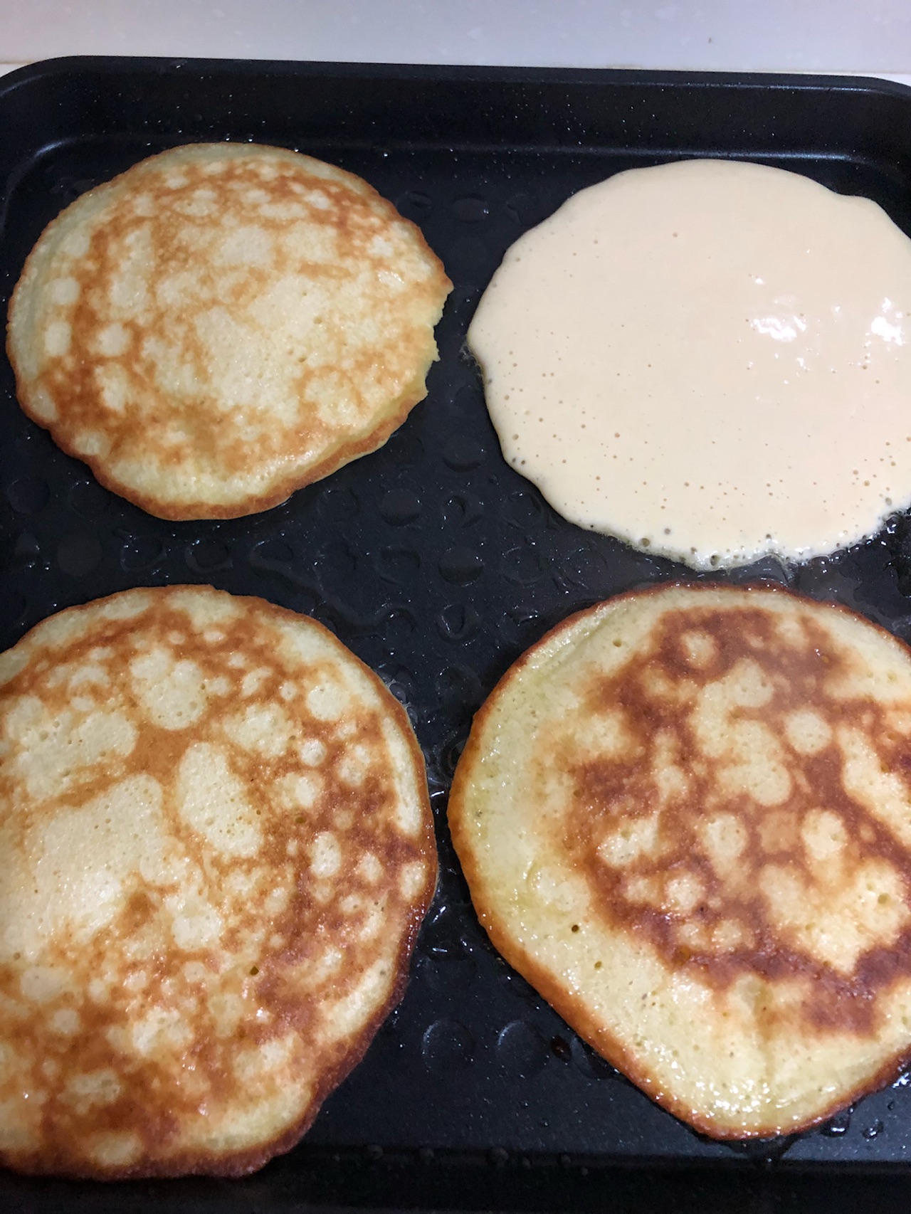 不需要揉面的发面煎小饼