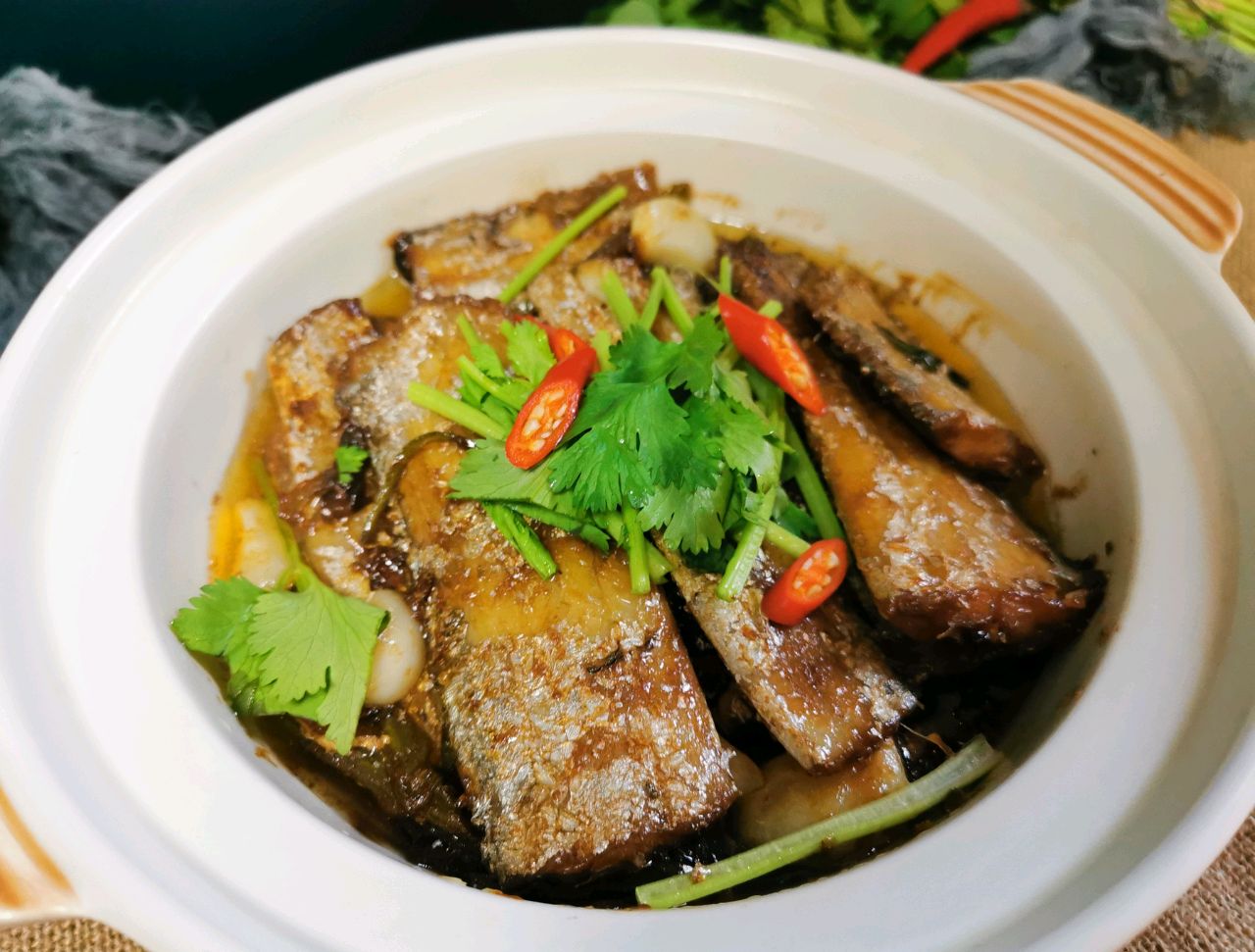 不用煎炸风味独特的油浸带鱼
