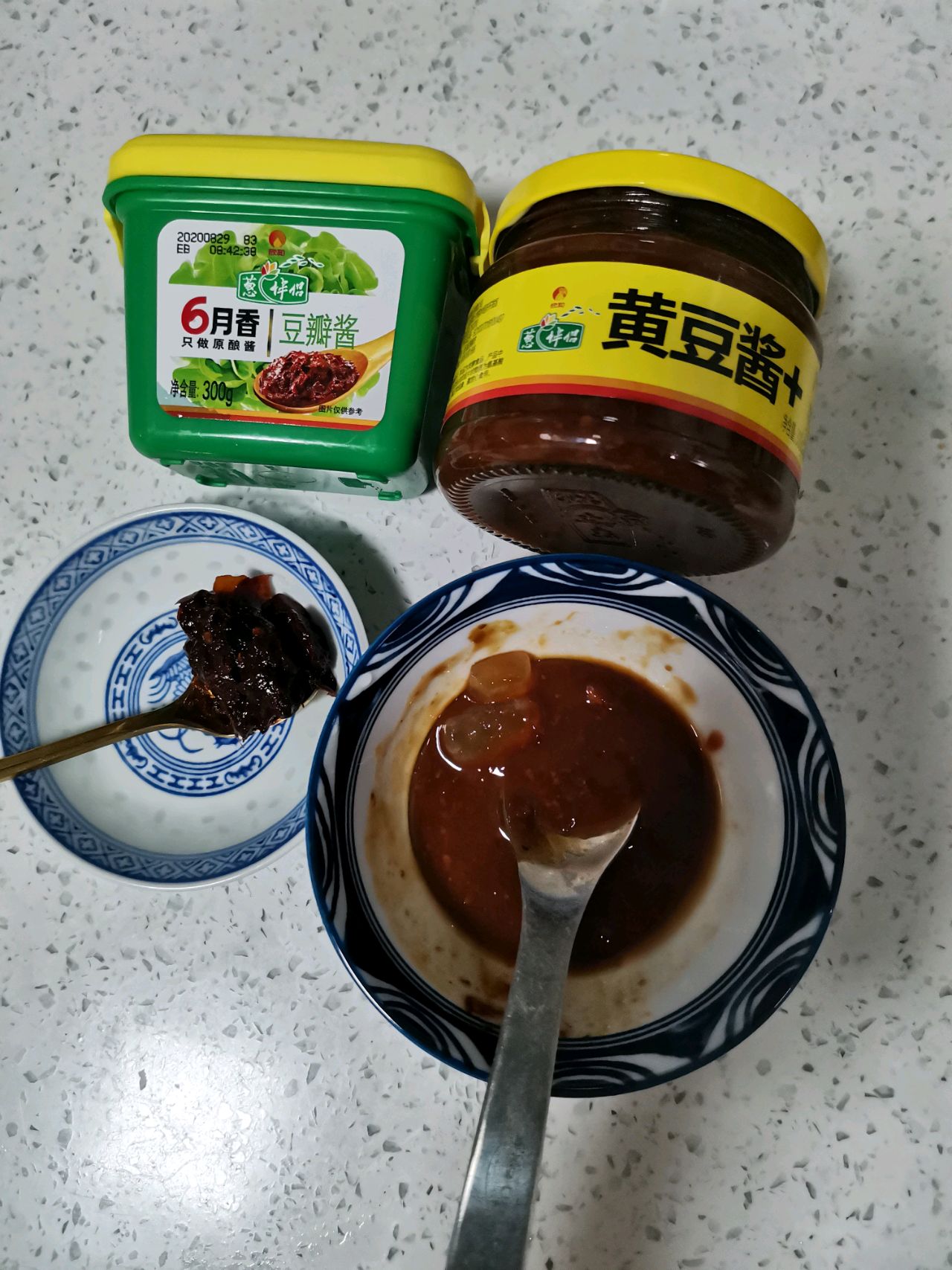 不用揉面的酱香饼