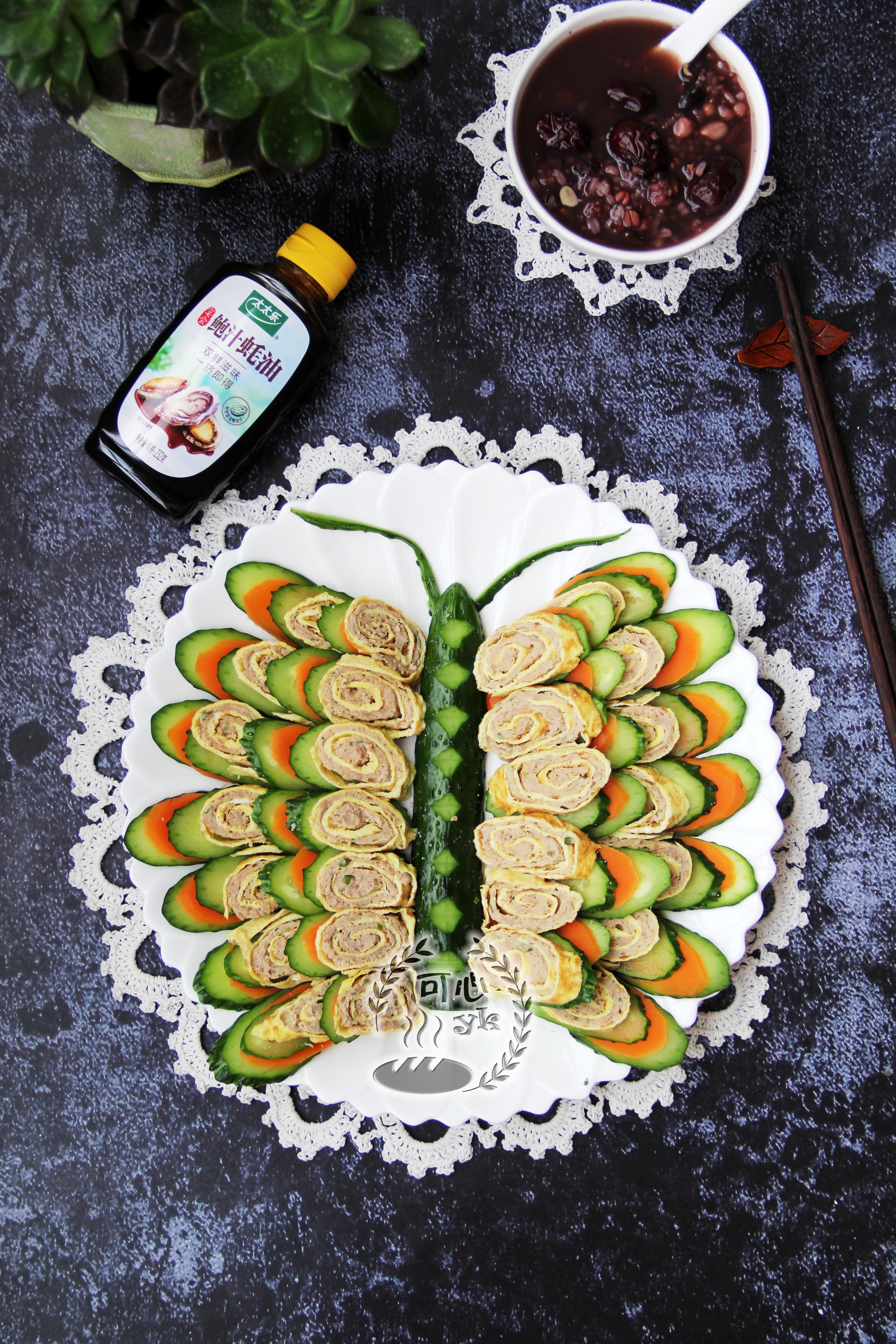 彩蝶飘飘---可以吃的年夜菜