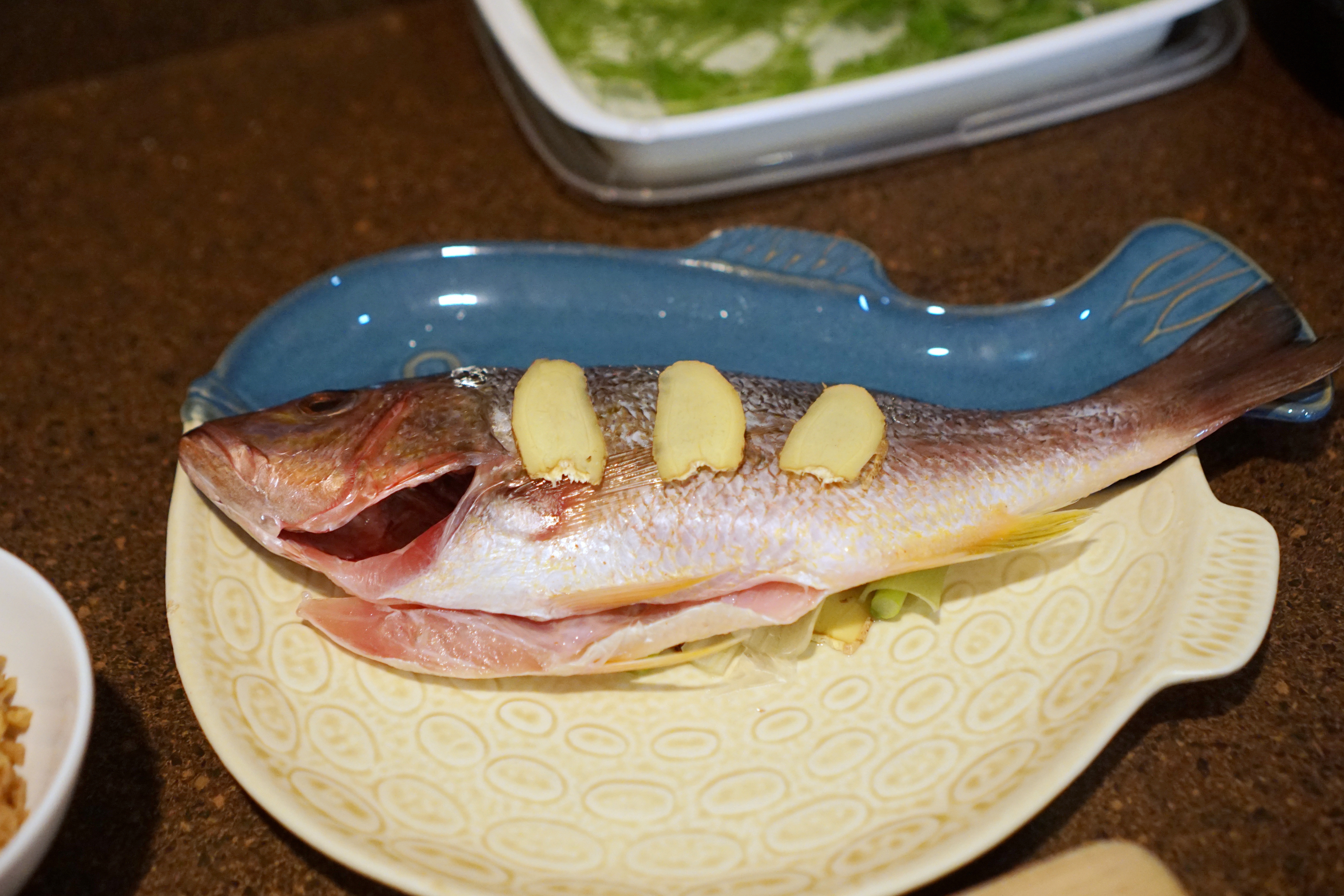 【菜脯蒸鱼】