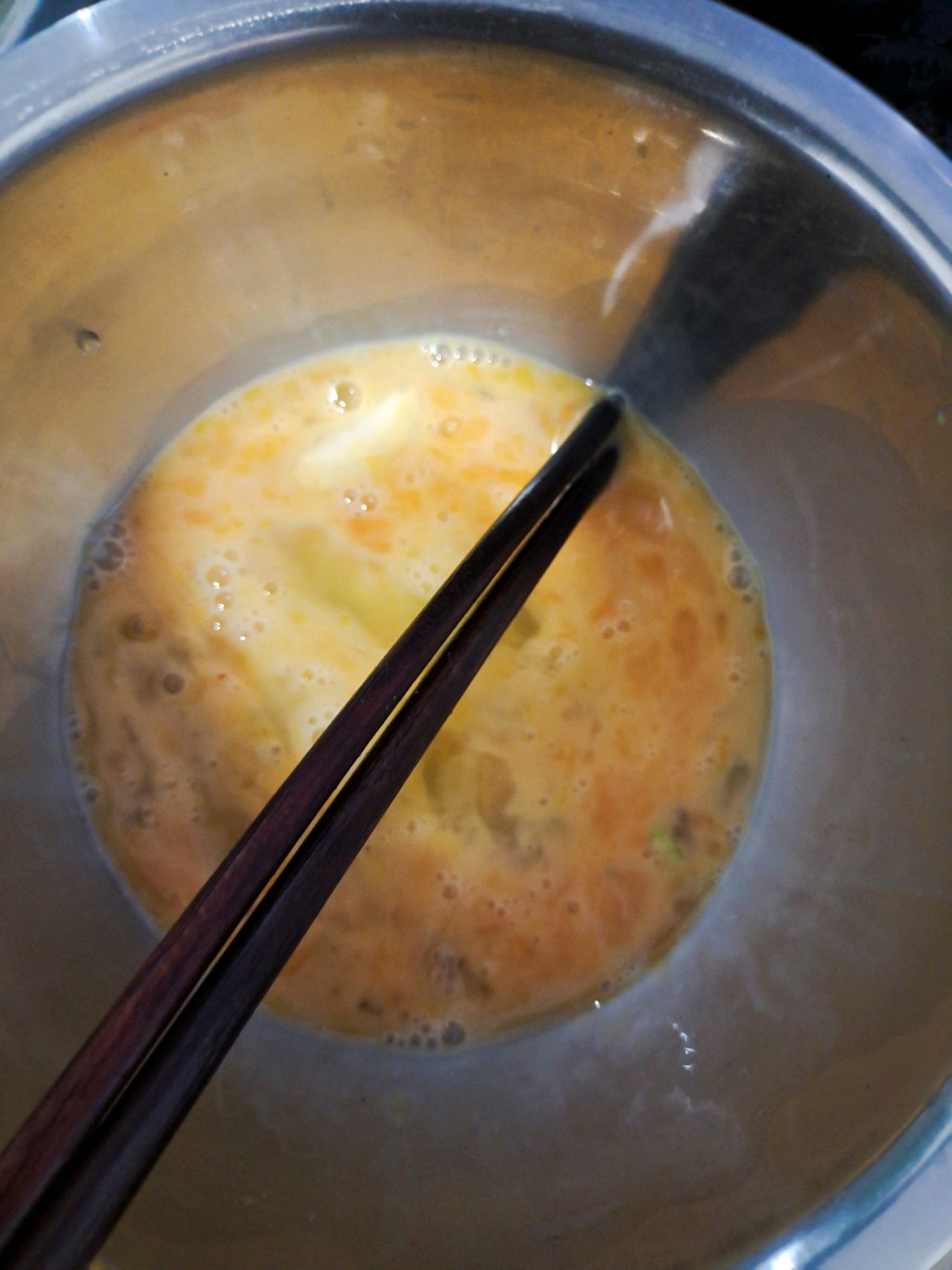 菜根木耳粉条炒鸡蛋