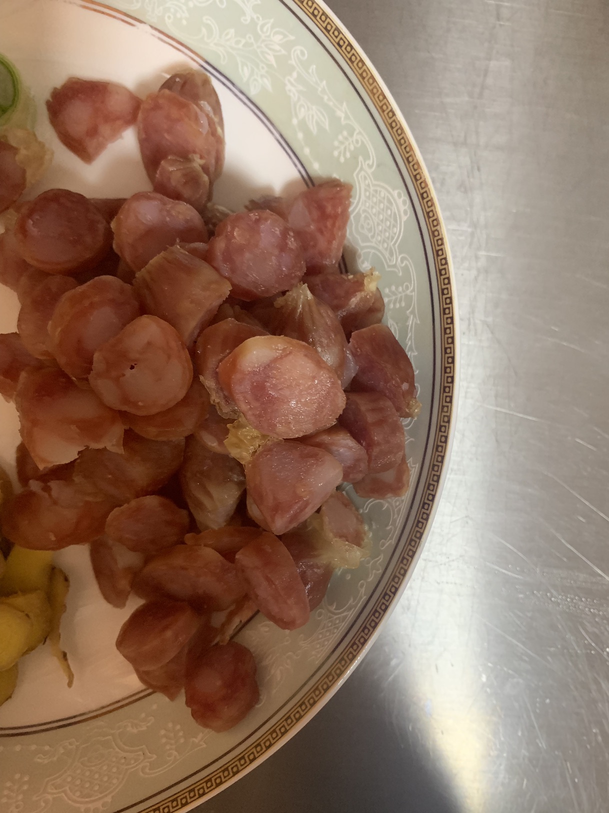 菜花炒腊肠