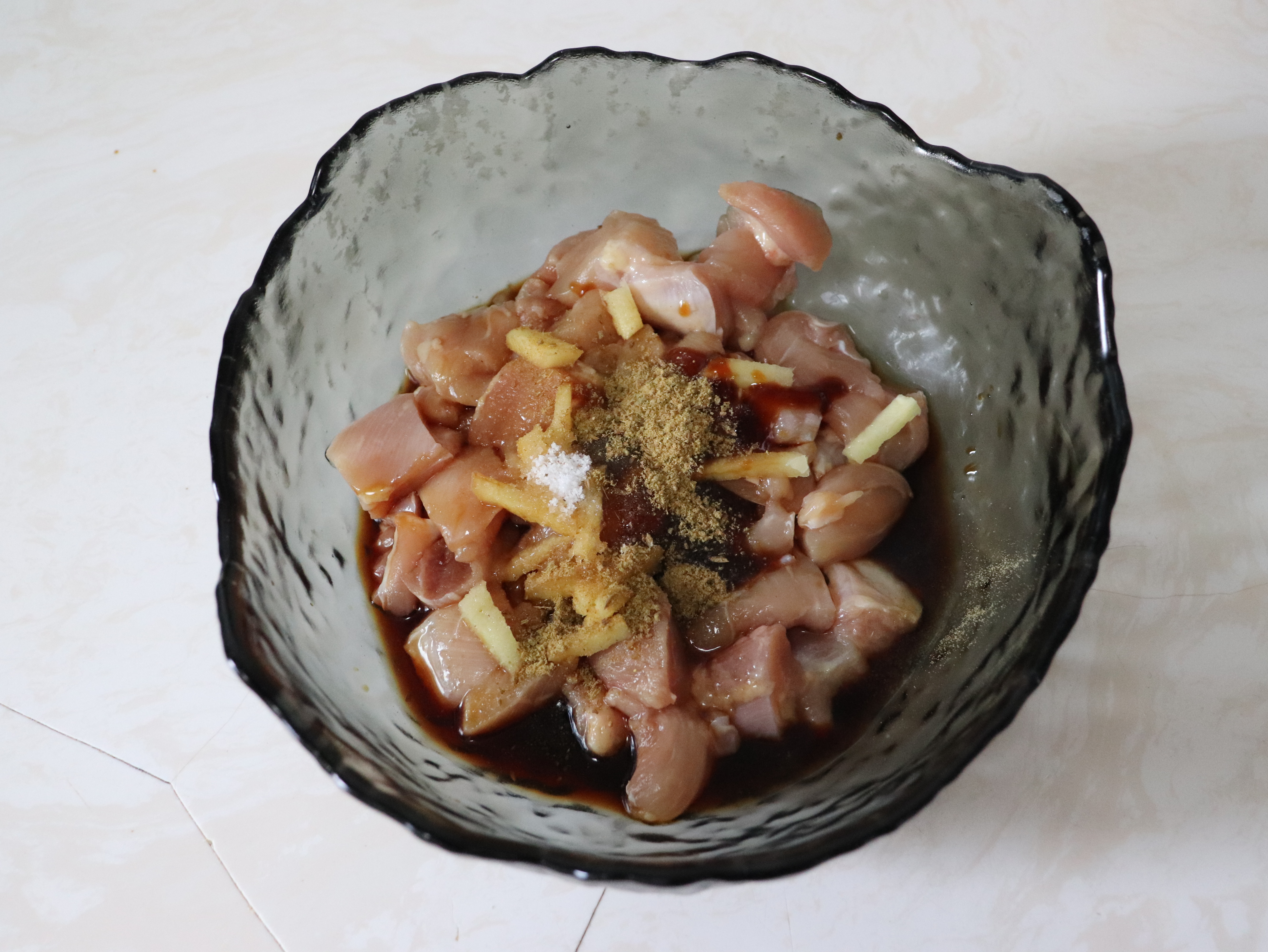 彩椒鸡肉串
