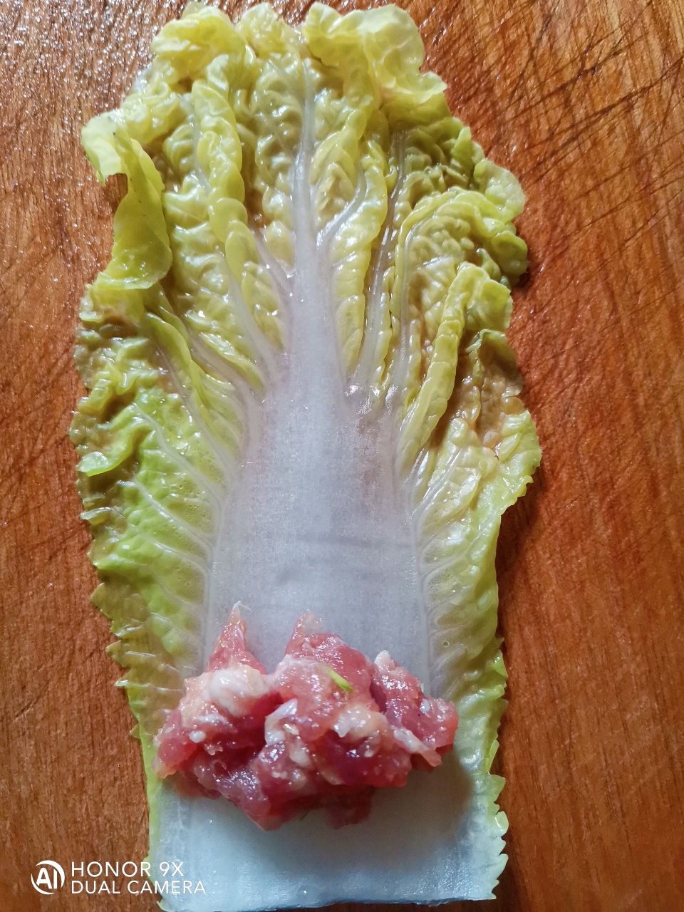 菜卷酿肉