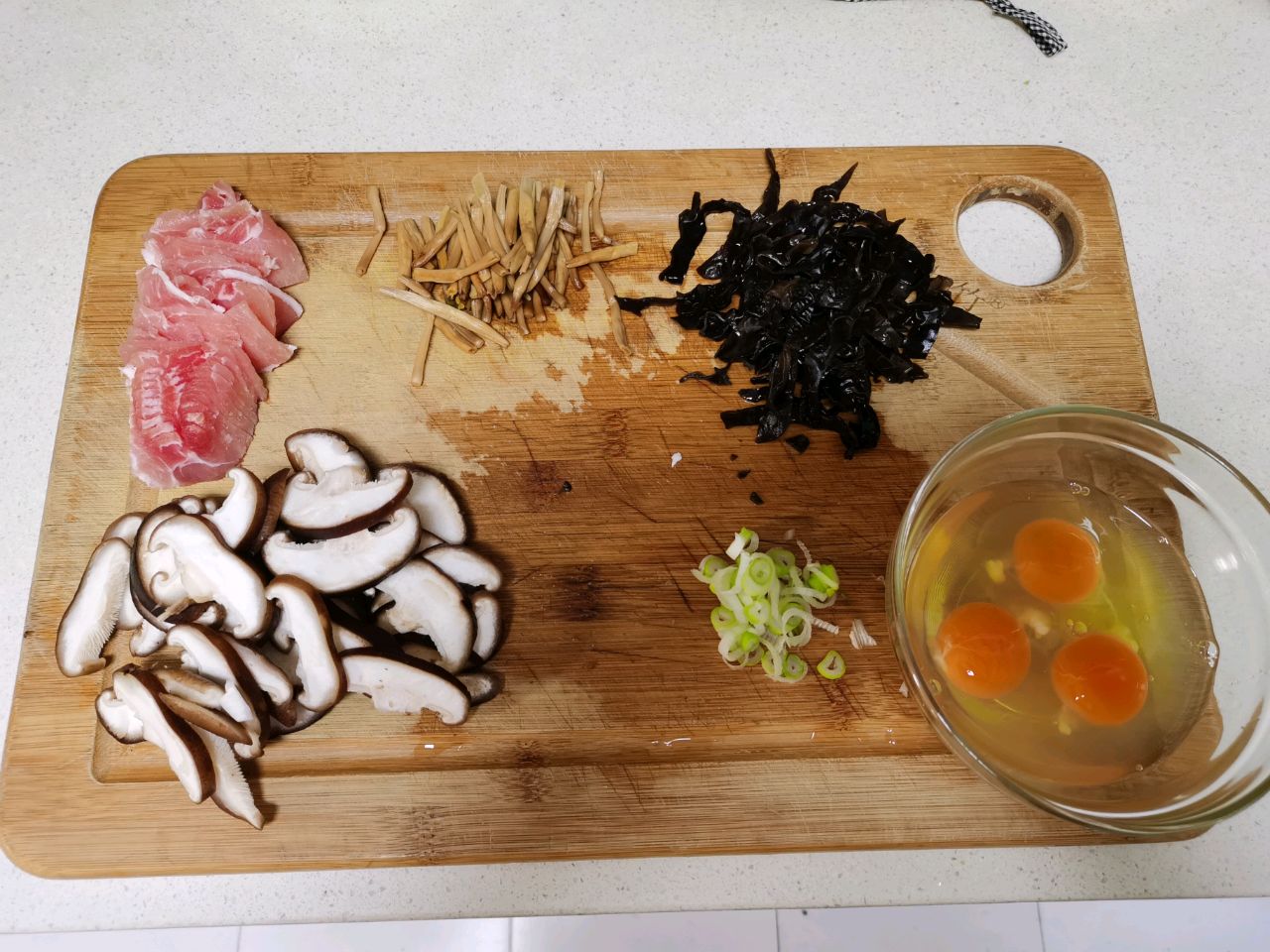 材料随意的打卤面