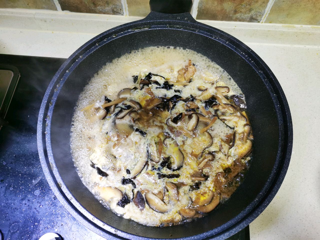 材料随意的打卤面
