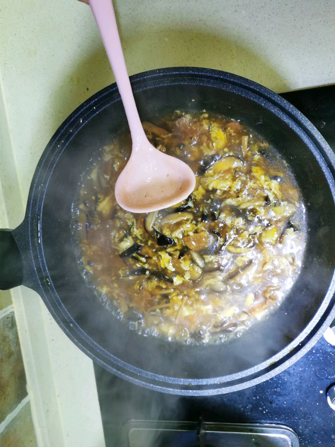 材料随意的打卤面