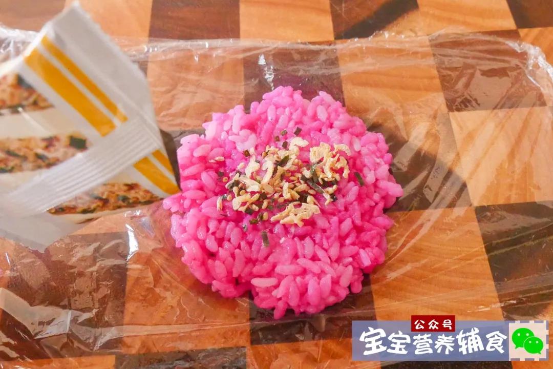 彩色小花饭团