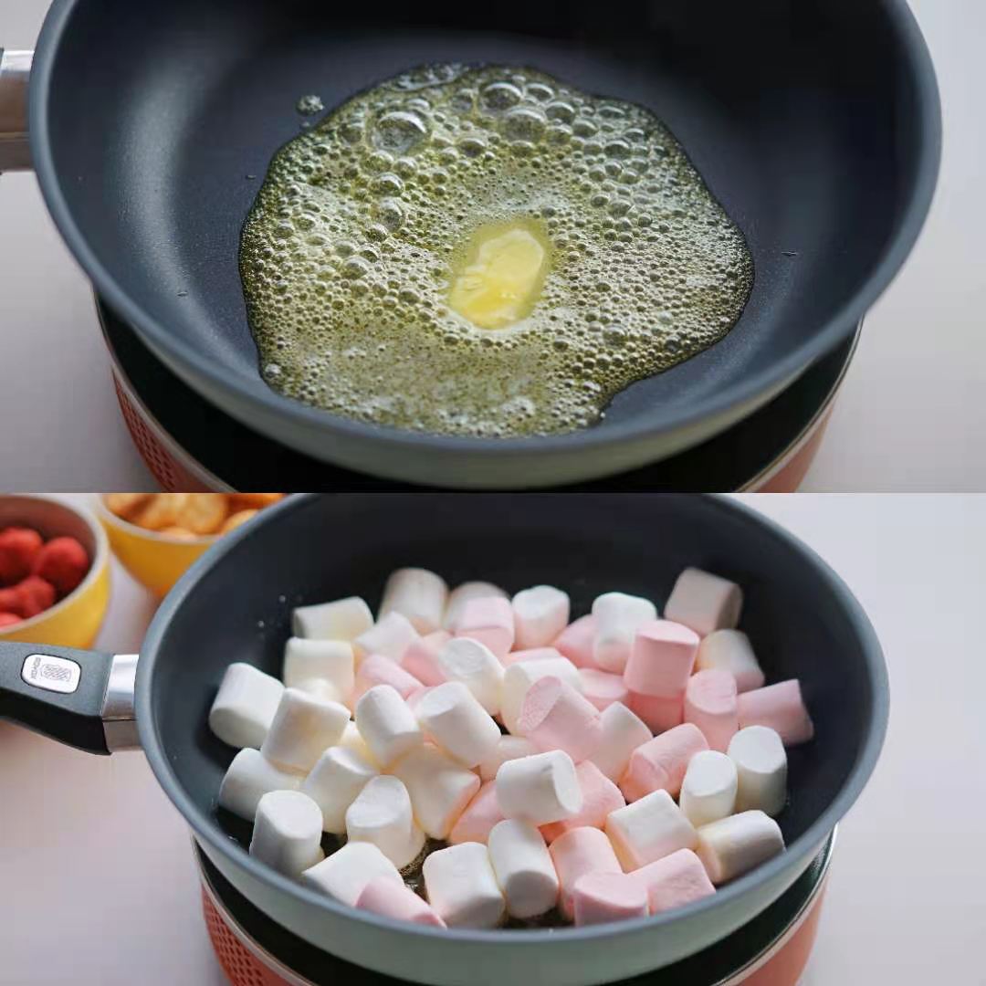 草莓雪花酥