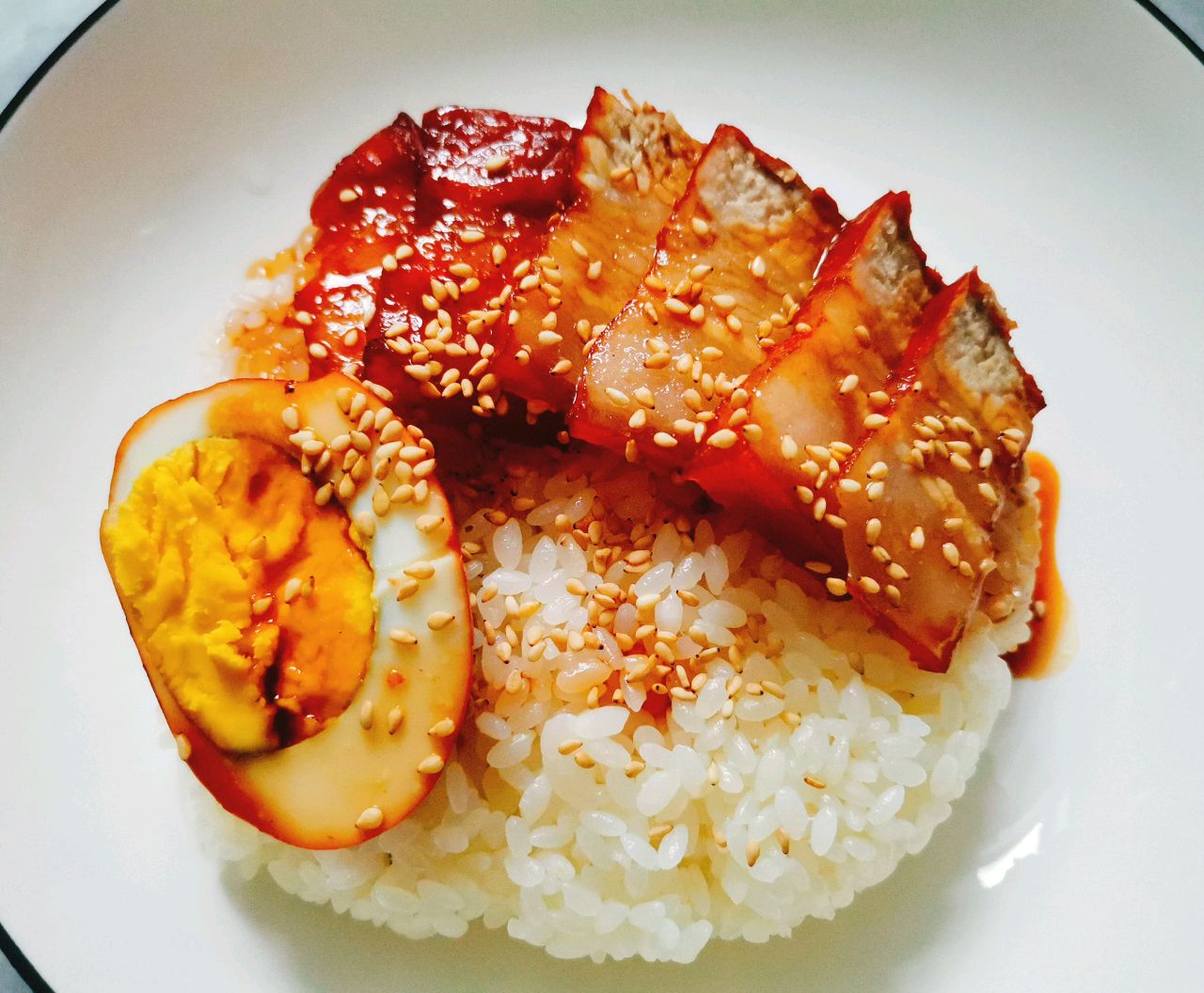 叉烧肉饭