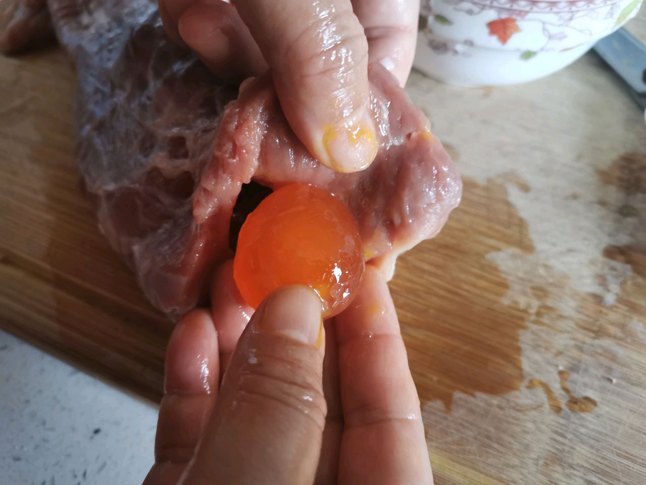 叉烧咸蛋