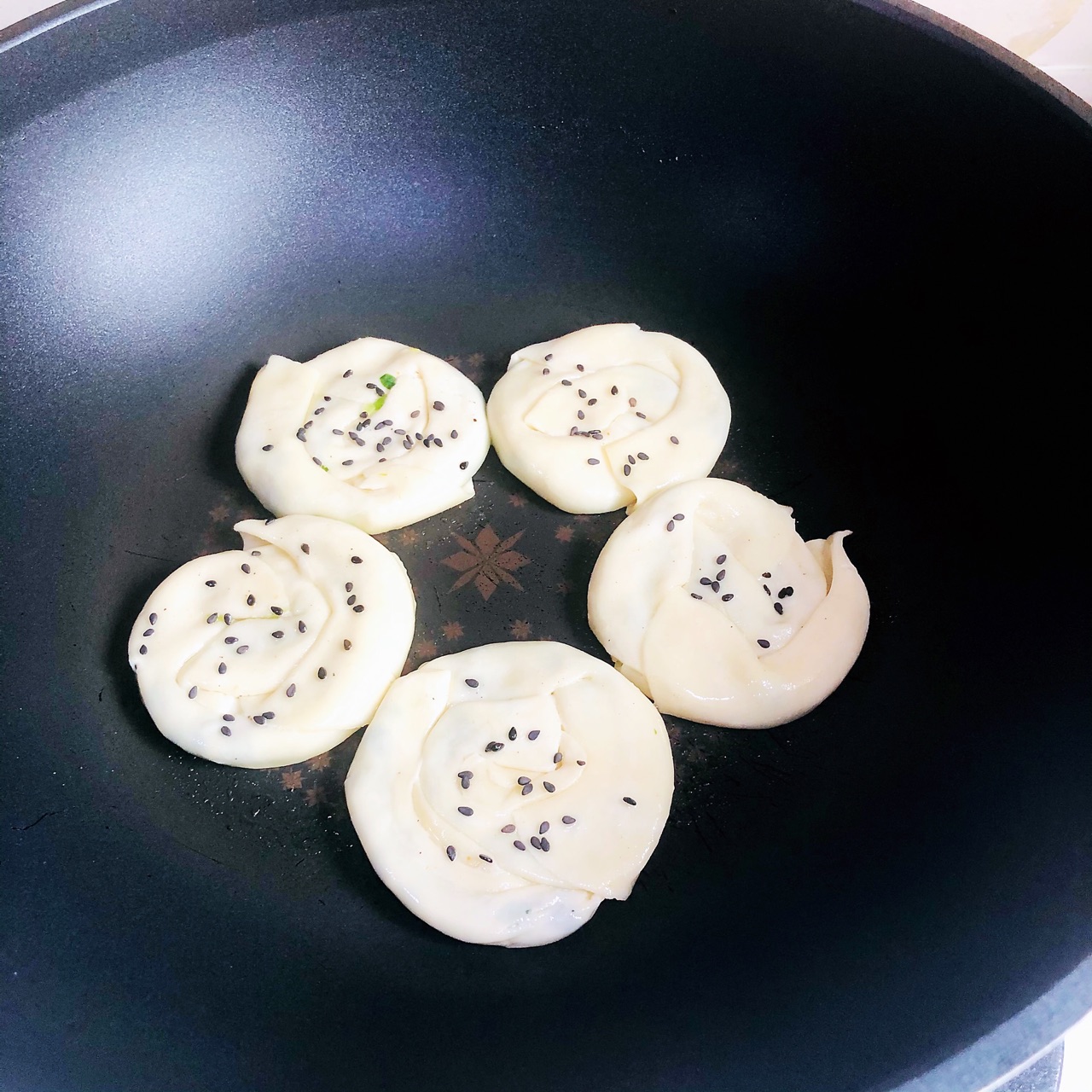 茶油香葱饼