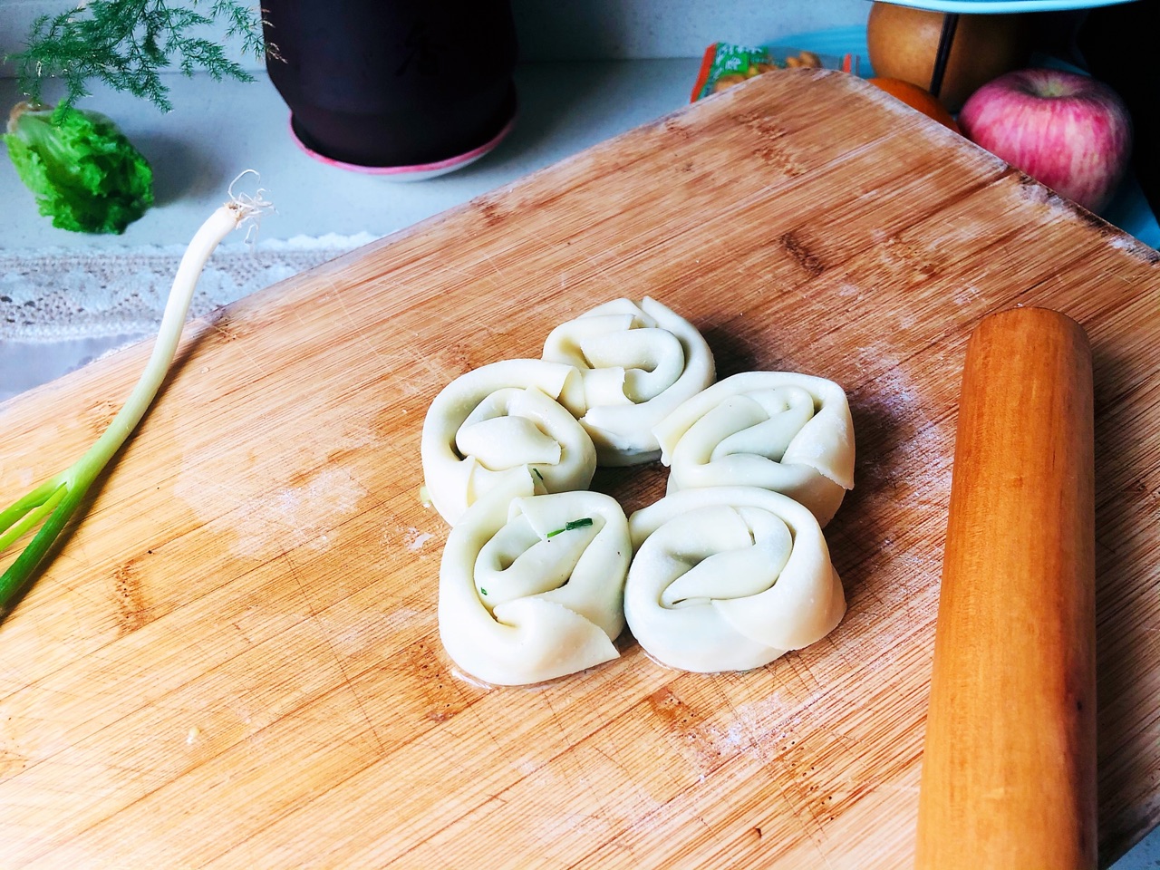 茶油香葱饼