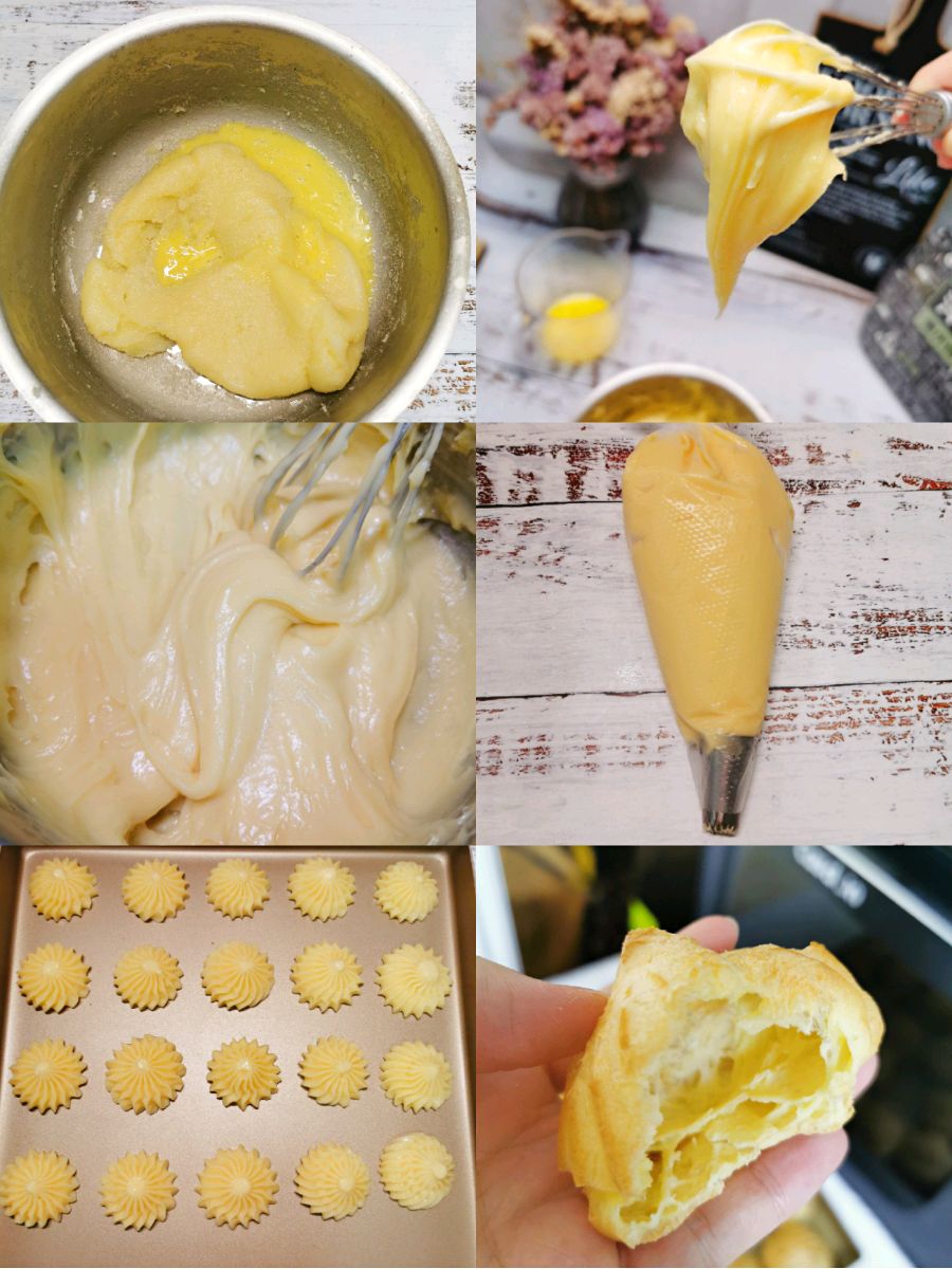 馋哭隔壁小孩奶油泡芙
