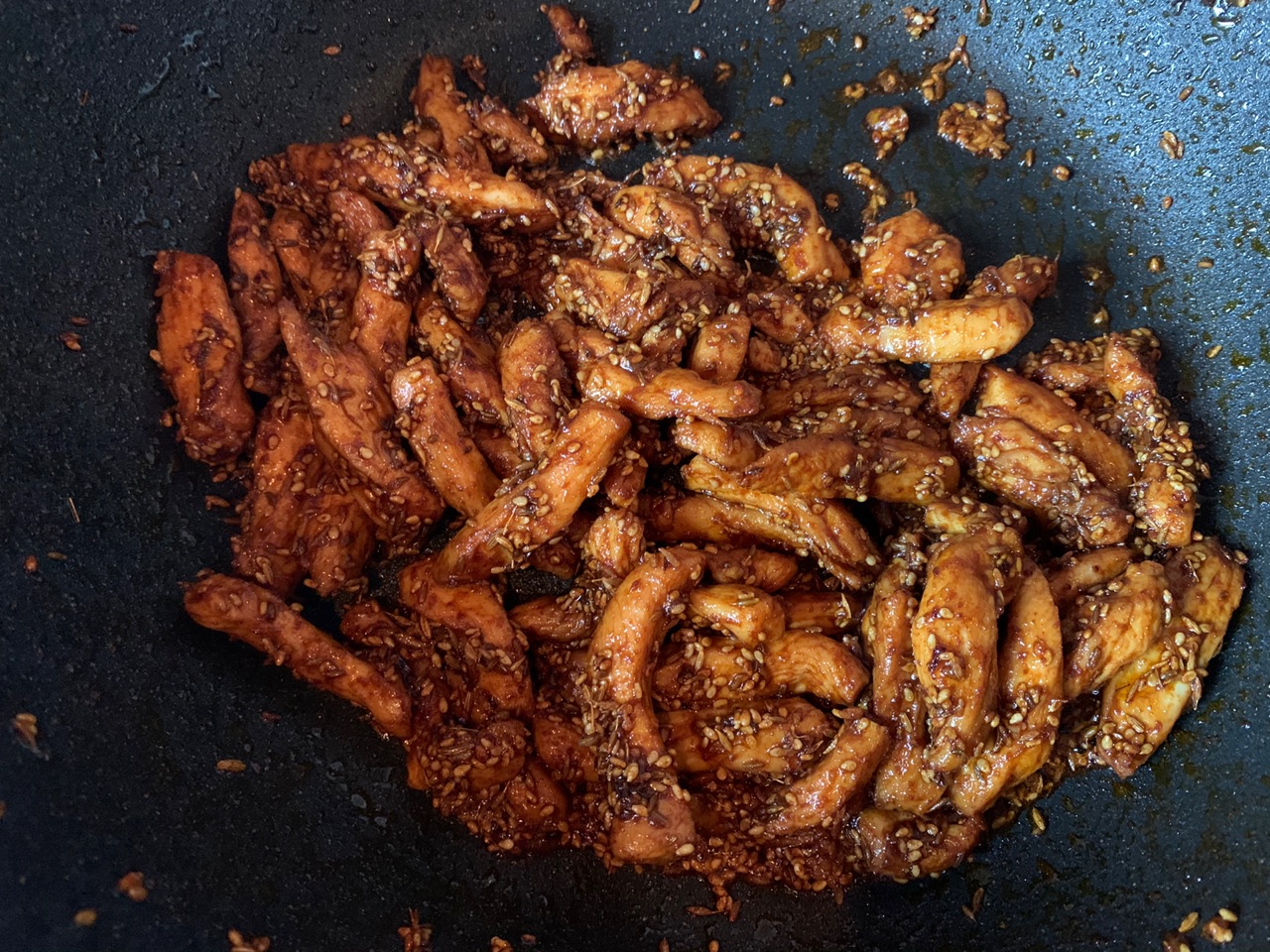 馋哭隔壁小孩香辣孜然鸡肉条