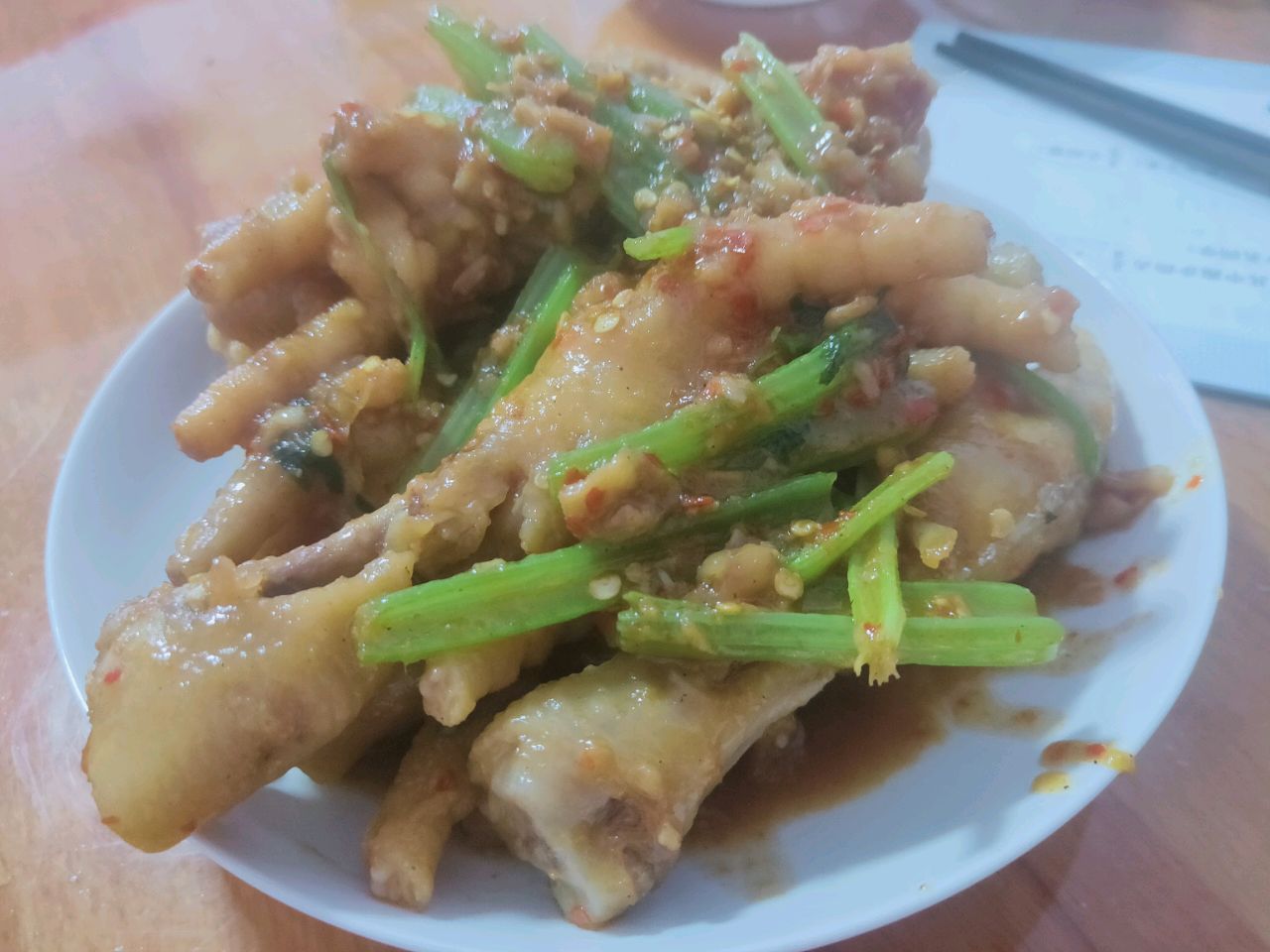 畅畅牌蒜香鸡爪