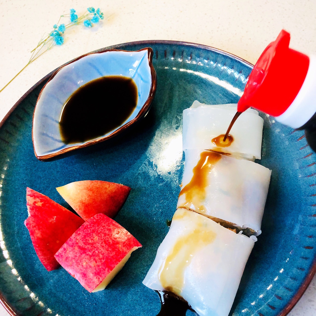 肠粉和醋