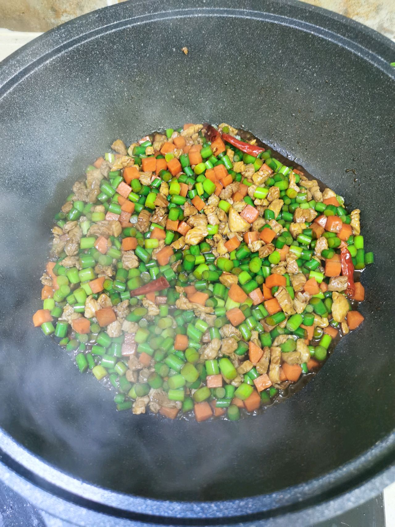 炒白面疙瘩