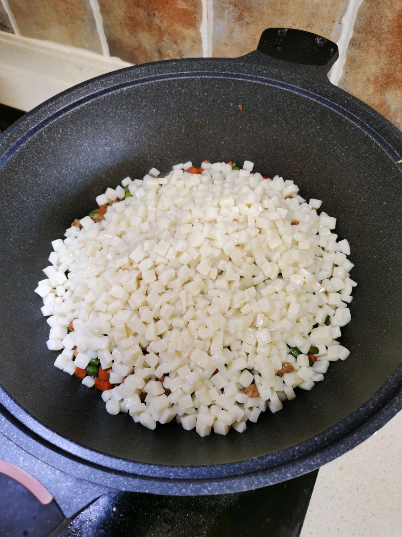 炒白面疙瘩