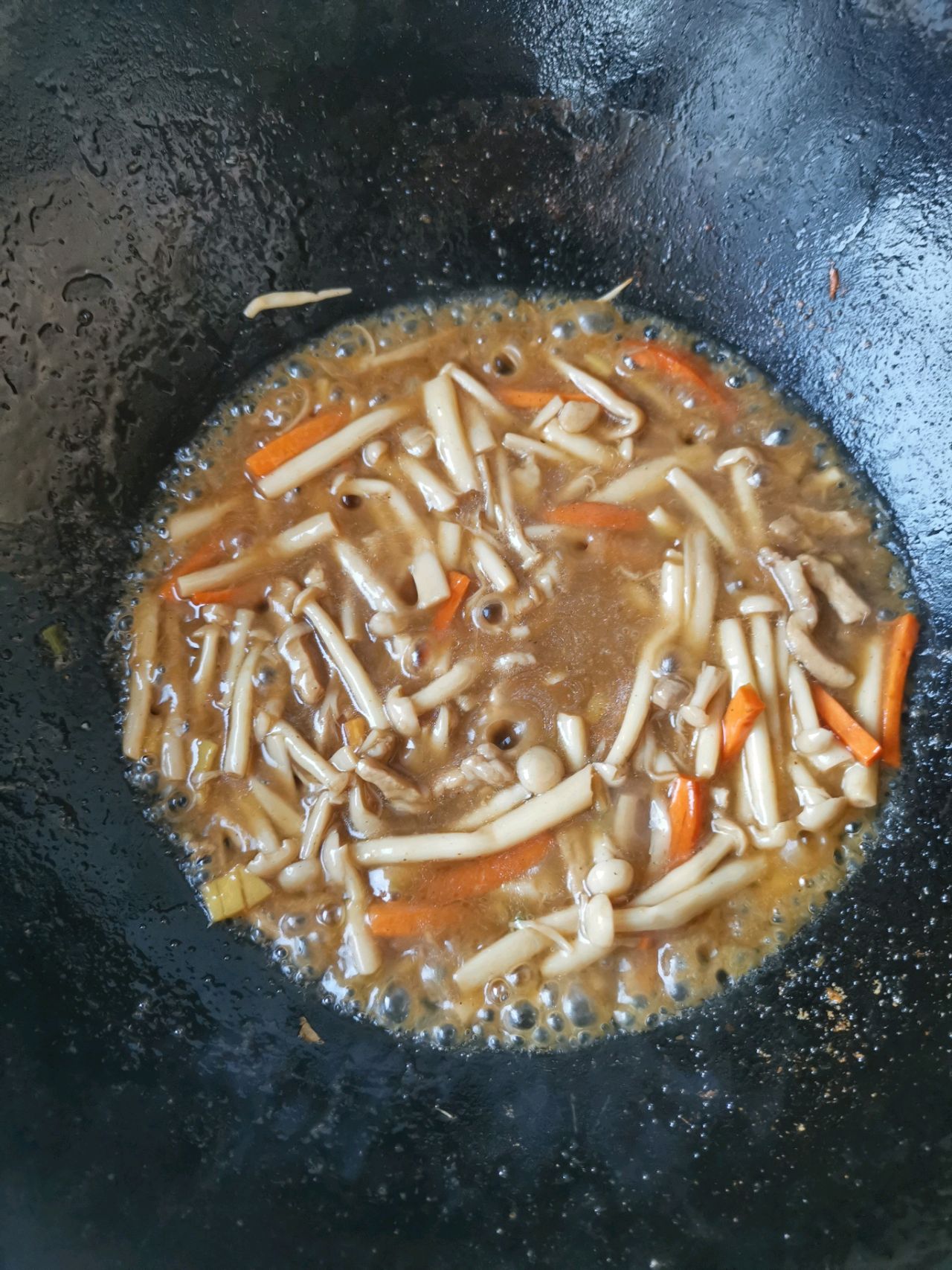 炒白玉菇