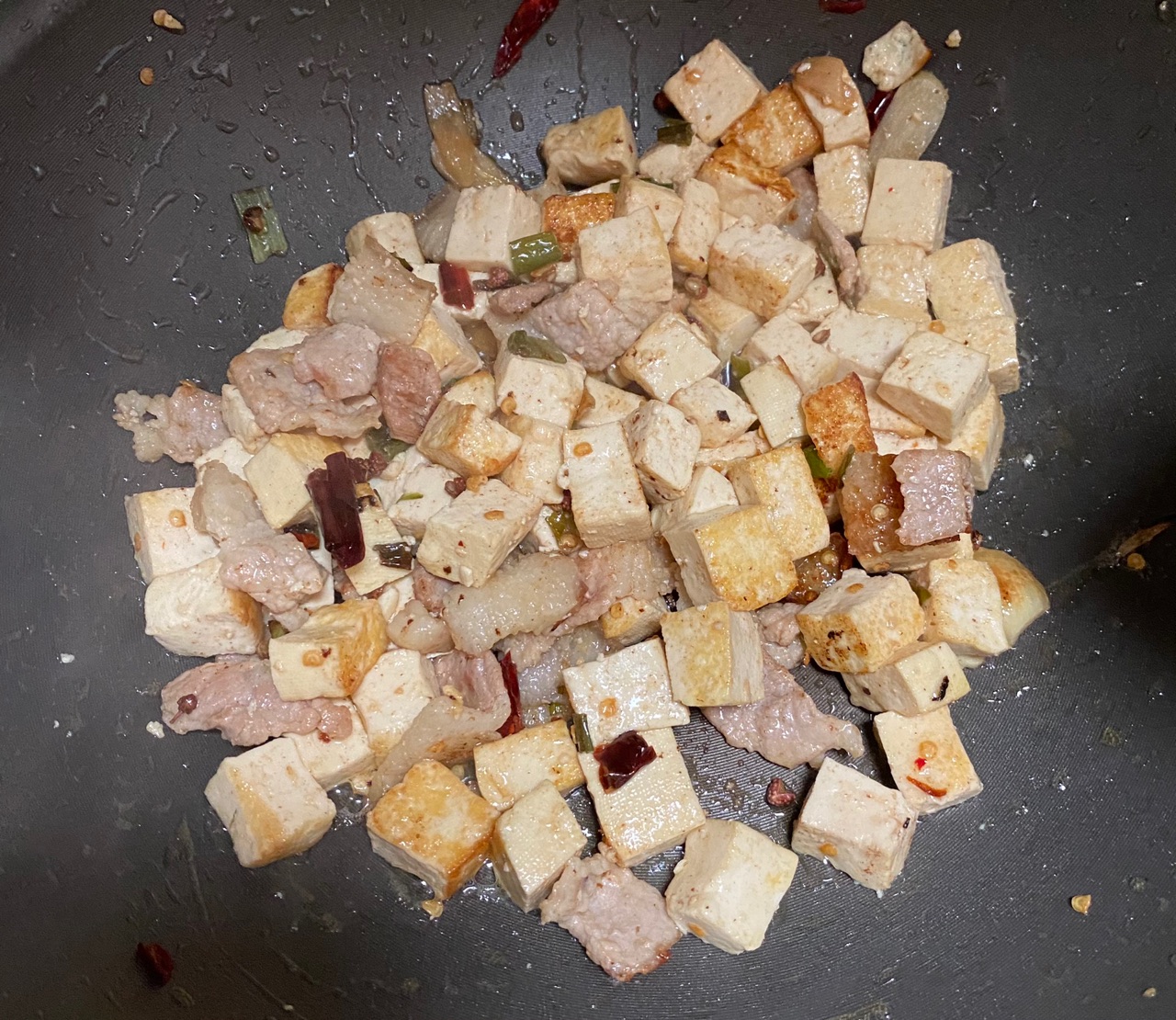 炒豆腐