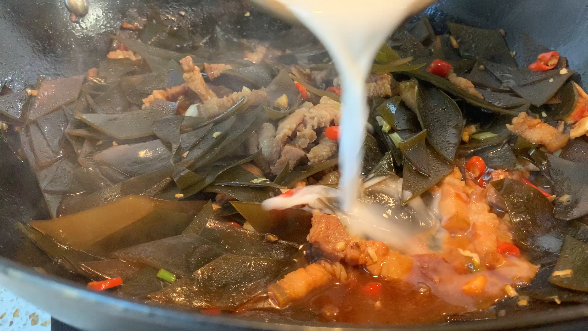 炒海带