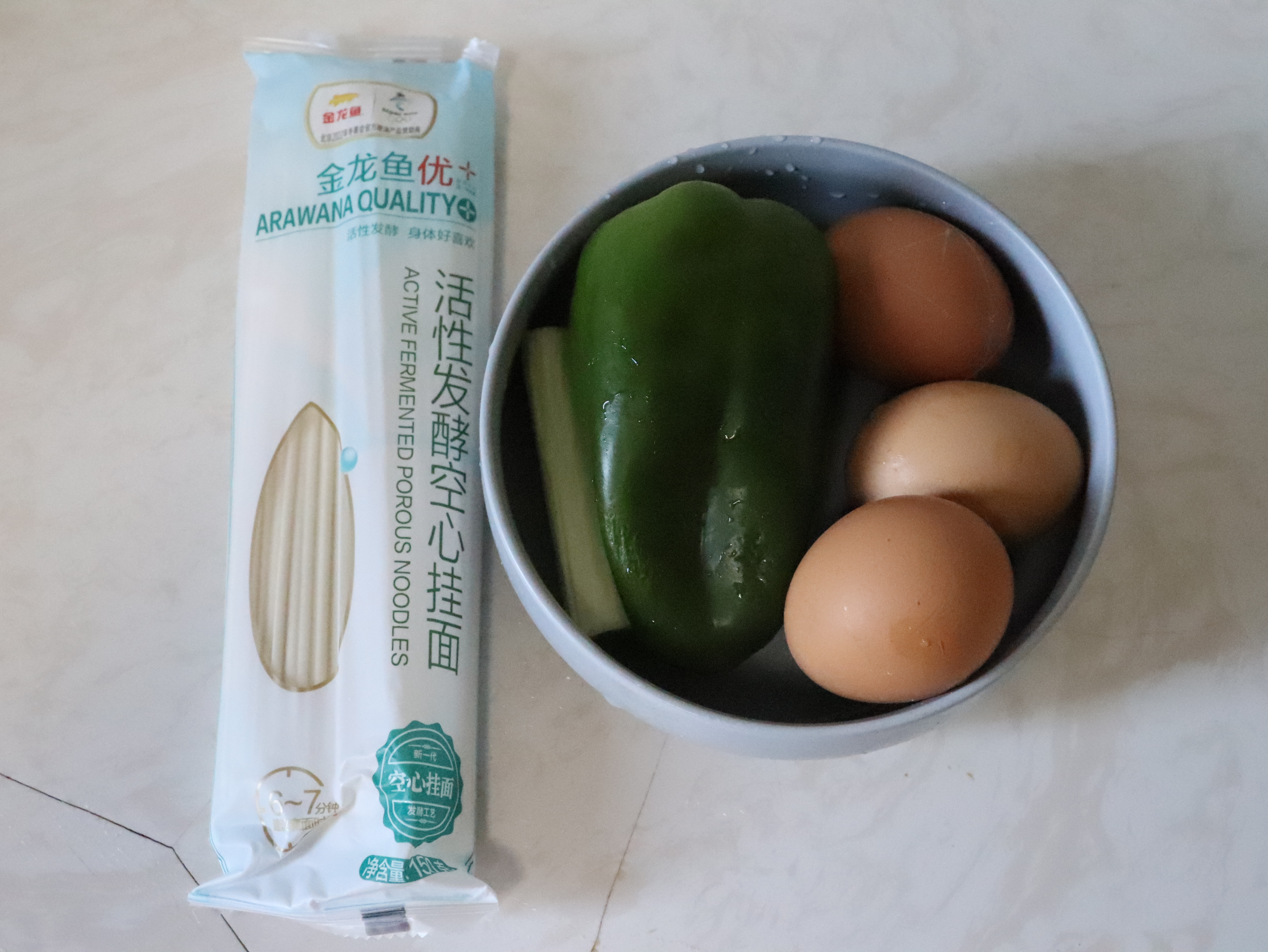 超好吃简单的鸡蛋酱拌面