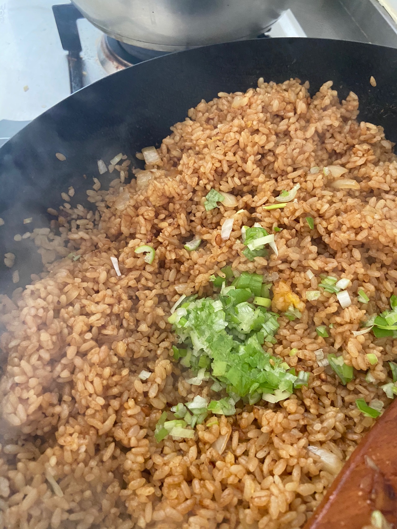 超级简单的酱油炒饭