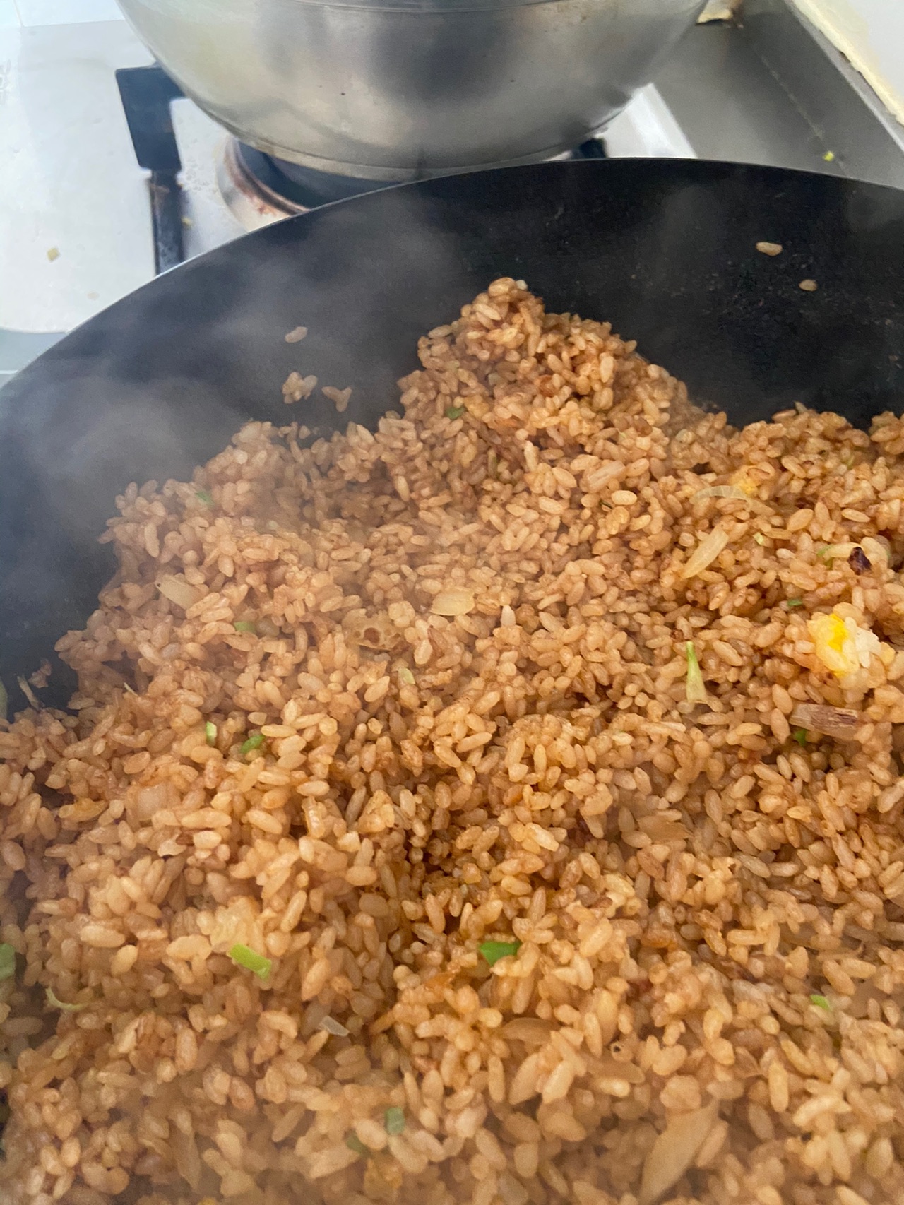 超级简单的酱油炒饭