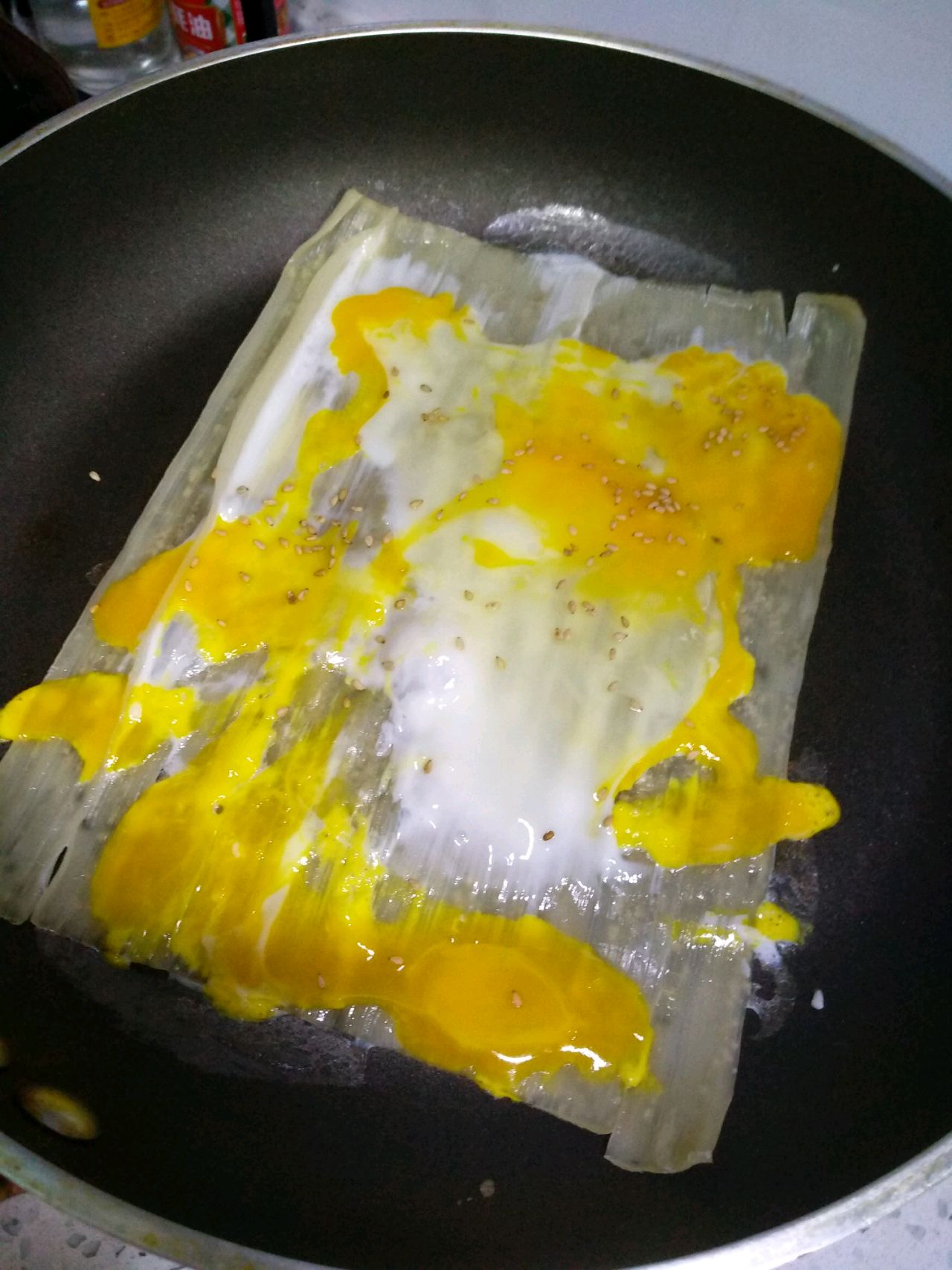 超级简单的烤冷面