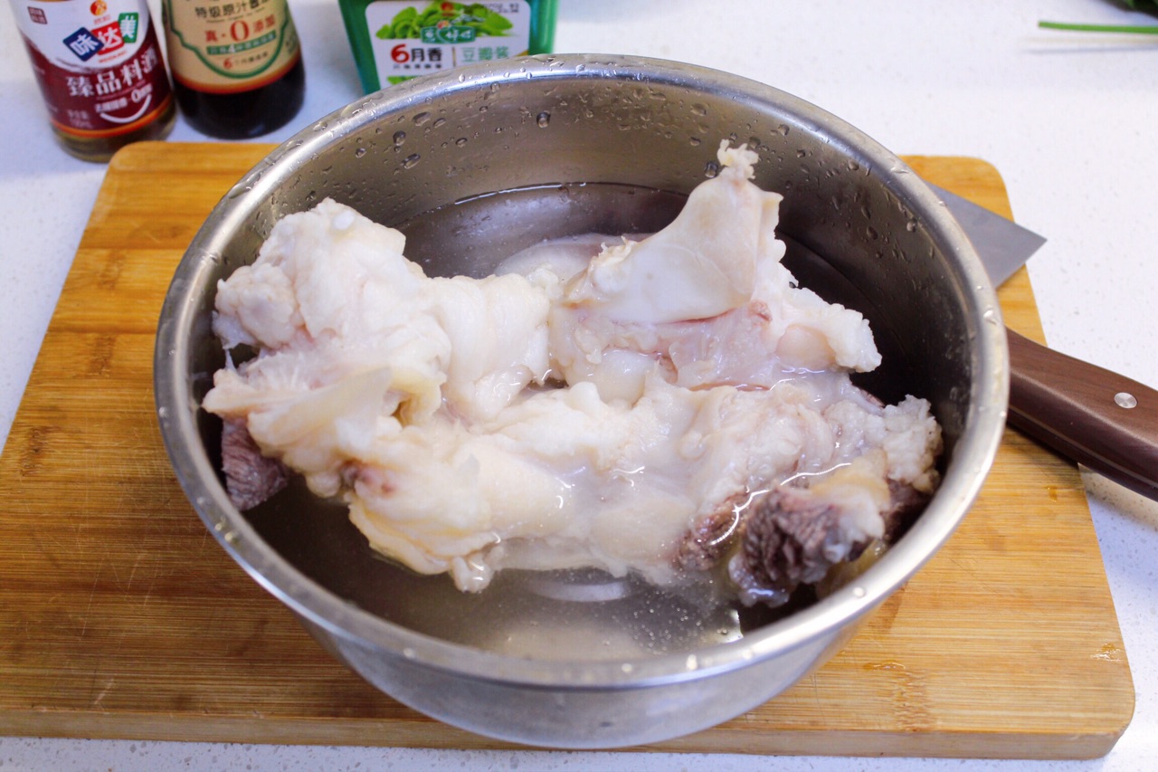 超级软烂入味的香滑牛筋拌饭