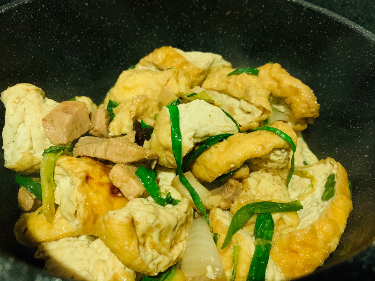超级下饭的蚝油豆腐烧肉