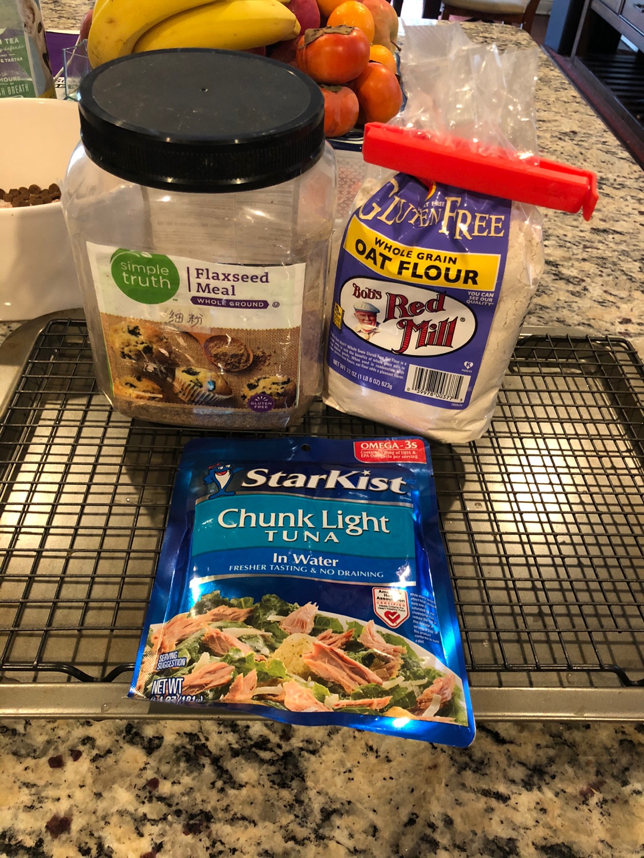 超简单宠物零食之吞拿鱼饼干