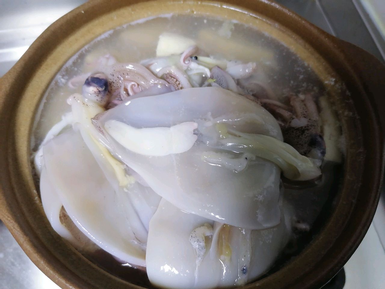 超简单的笔管炖豆腐
