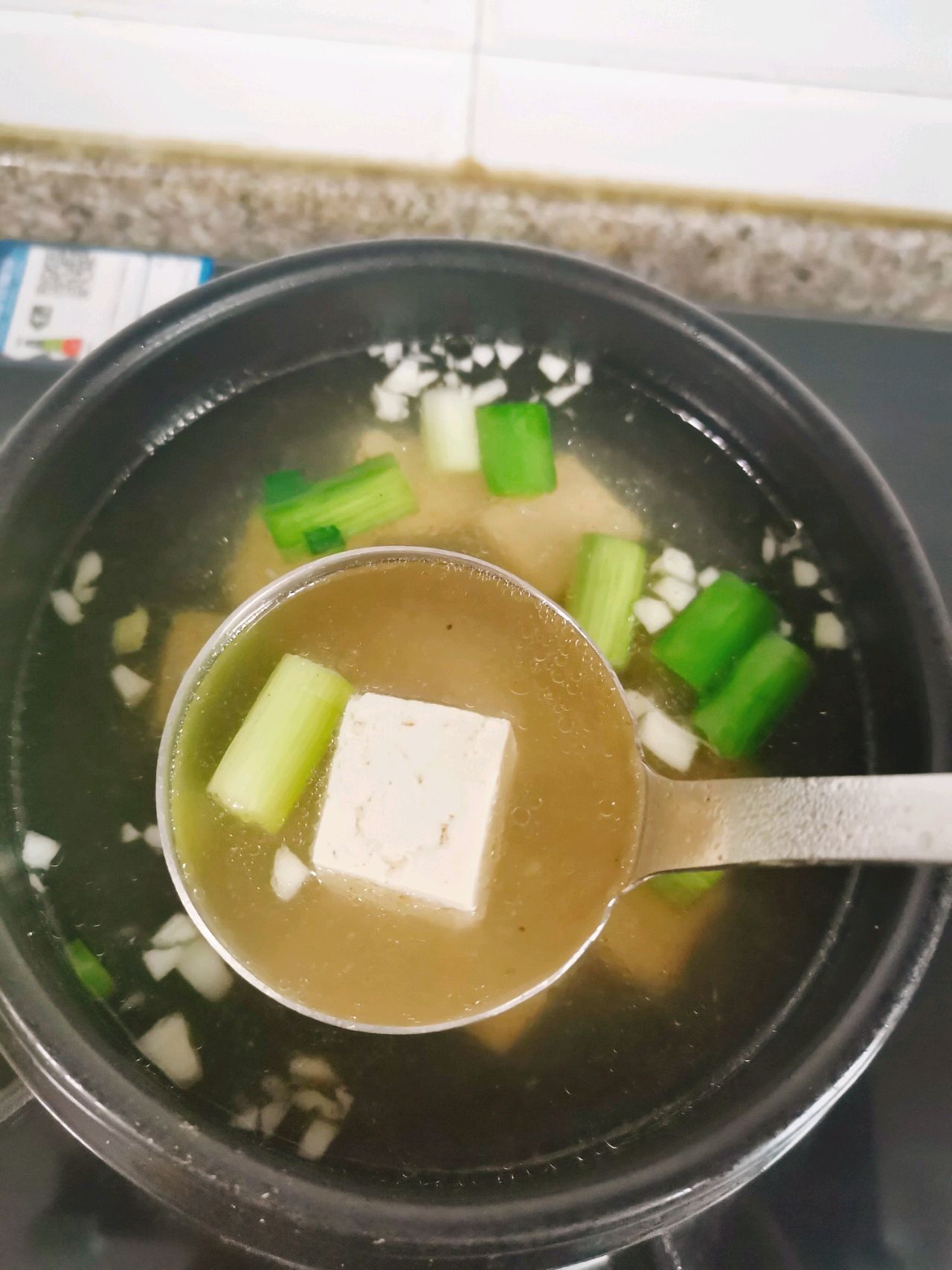 超简单的豆腐汤